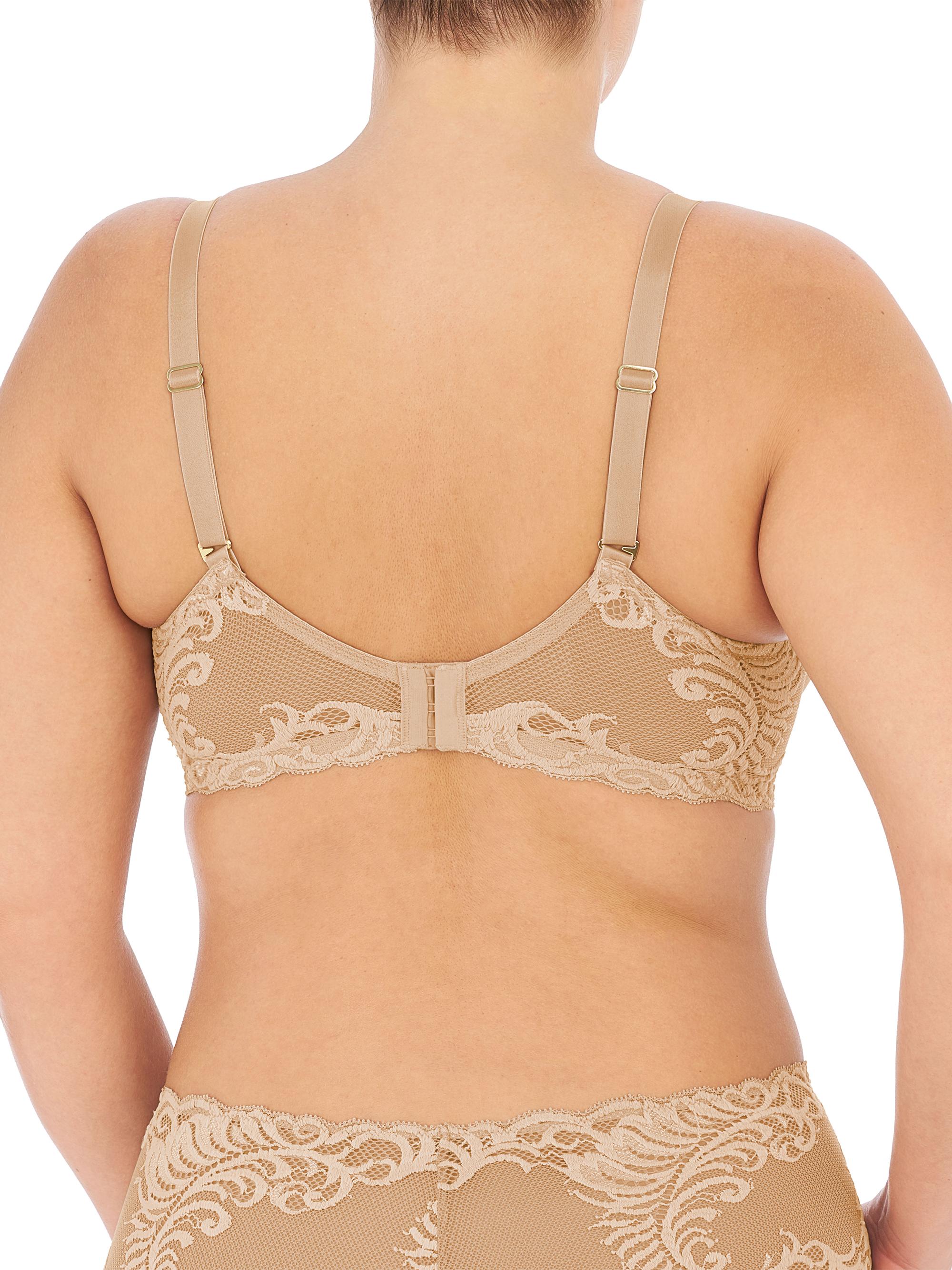 Natori Women's Feathers Full Figure Plunge T-Shirt Bra - Cafe | Thumbnail 3