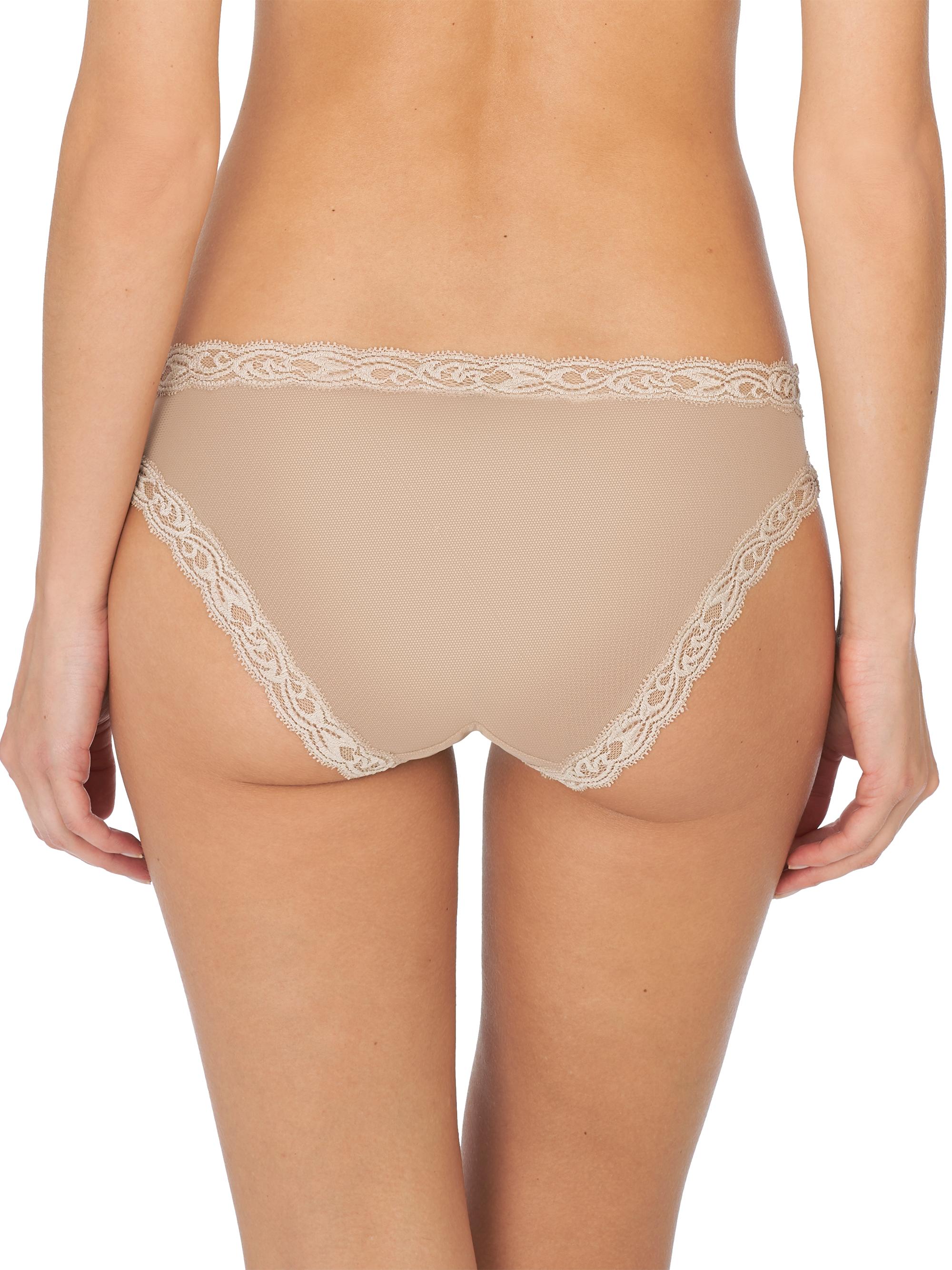 Natori Women's Feathers Lace Hipster - Cafe | Thumbnail 2