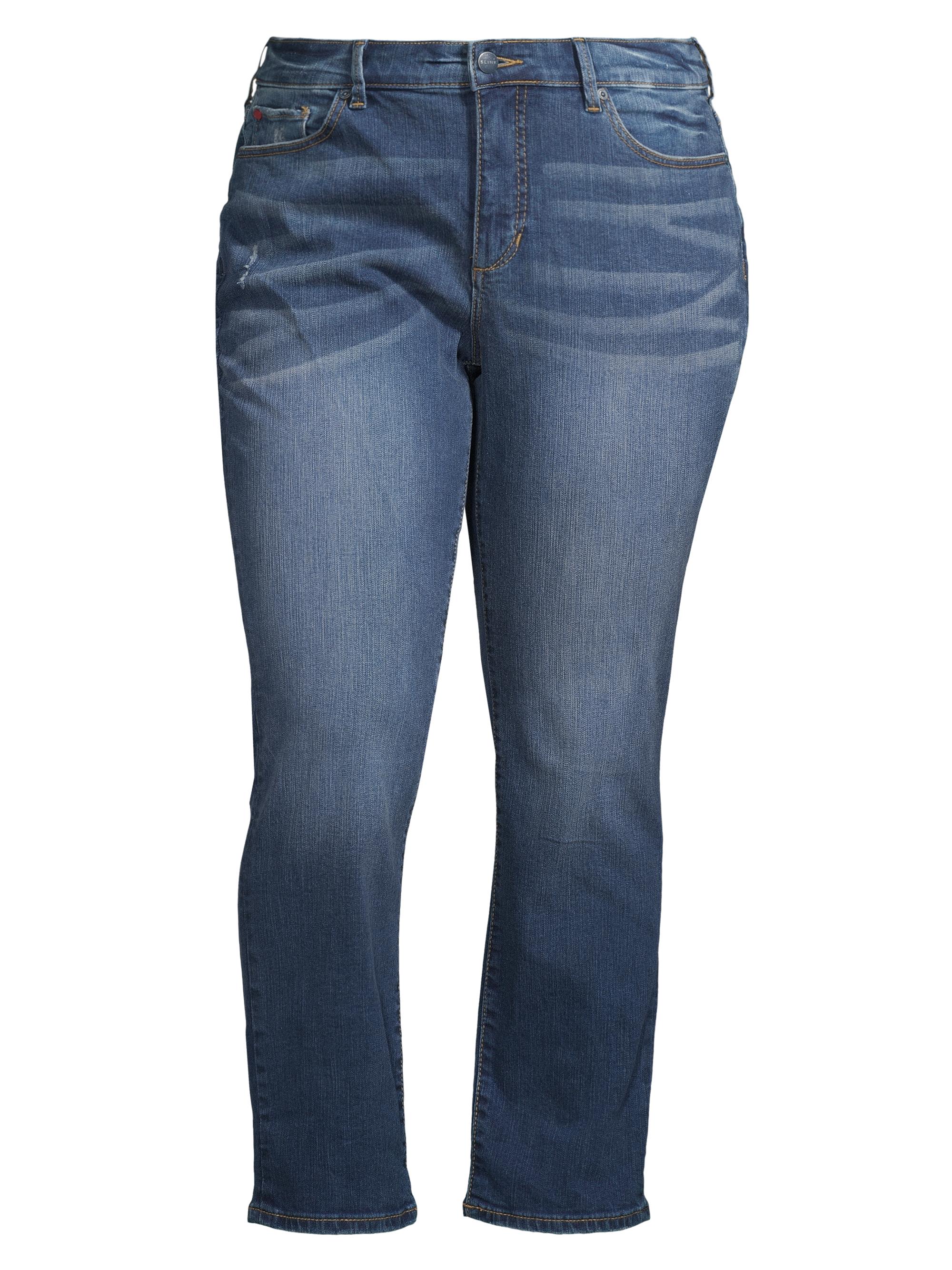 Slink Jeans Women's High-Rise Straight-Leg Jeans - Nylah