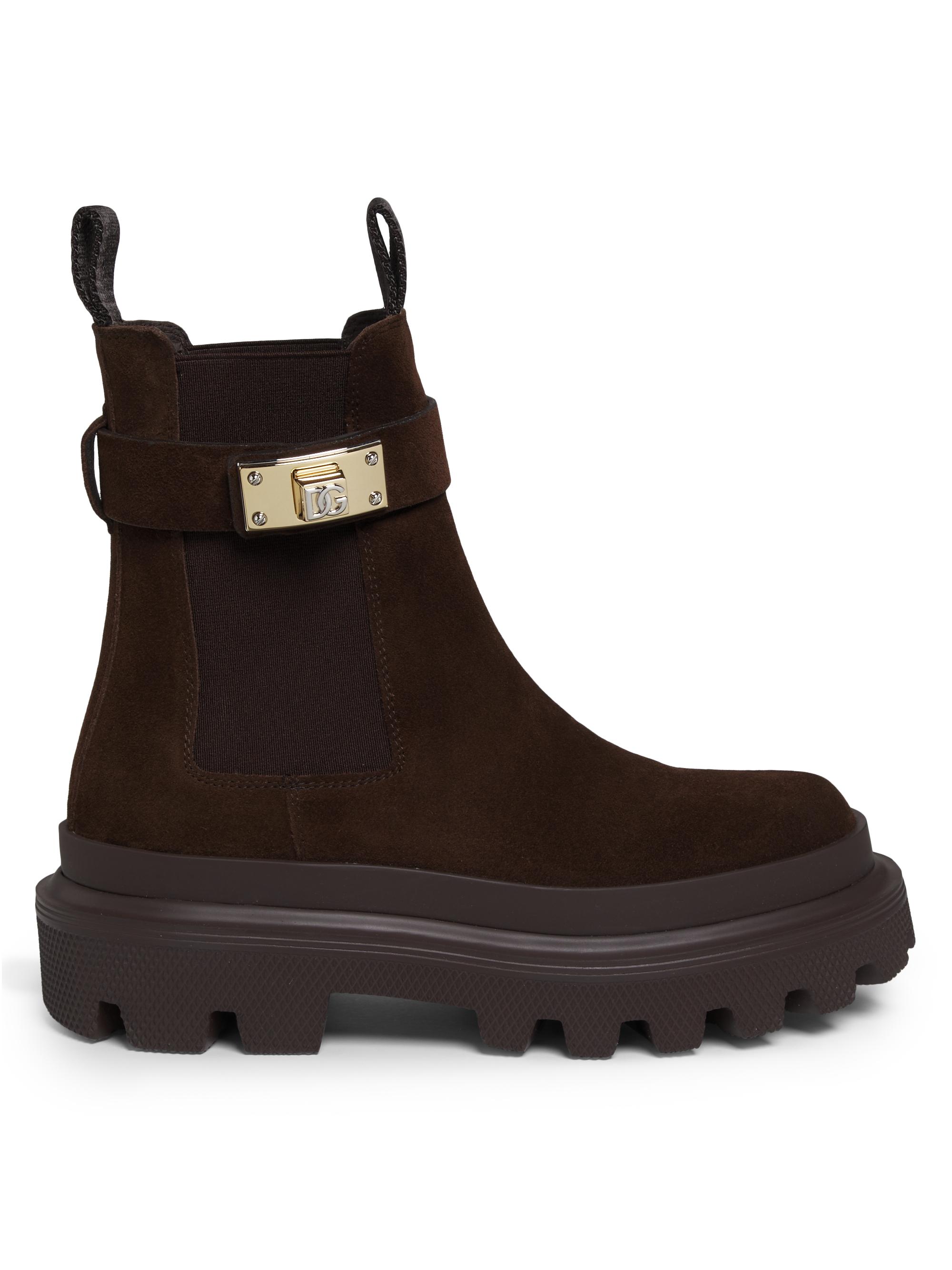 Dolce&Gabbana Trek Leather Boots | Saks Fifth Avenue