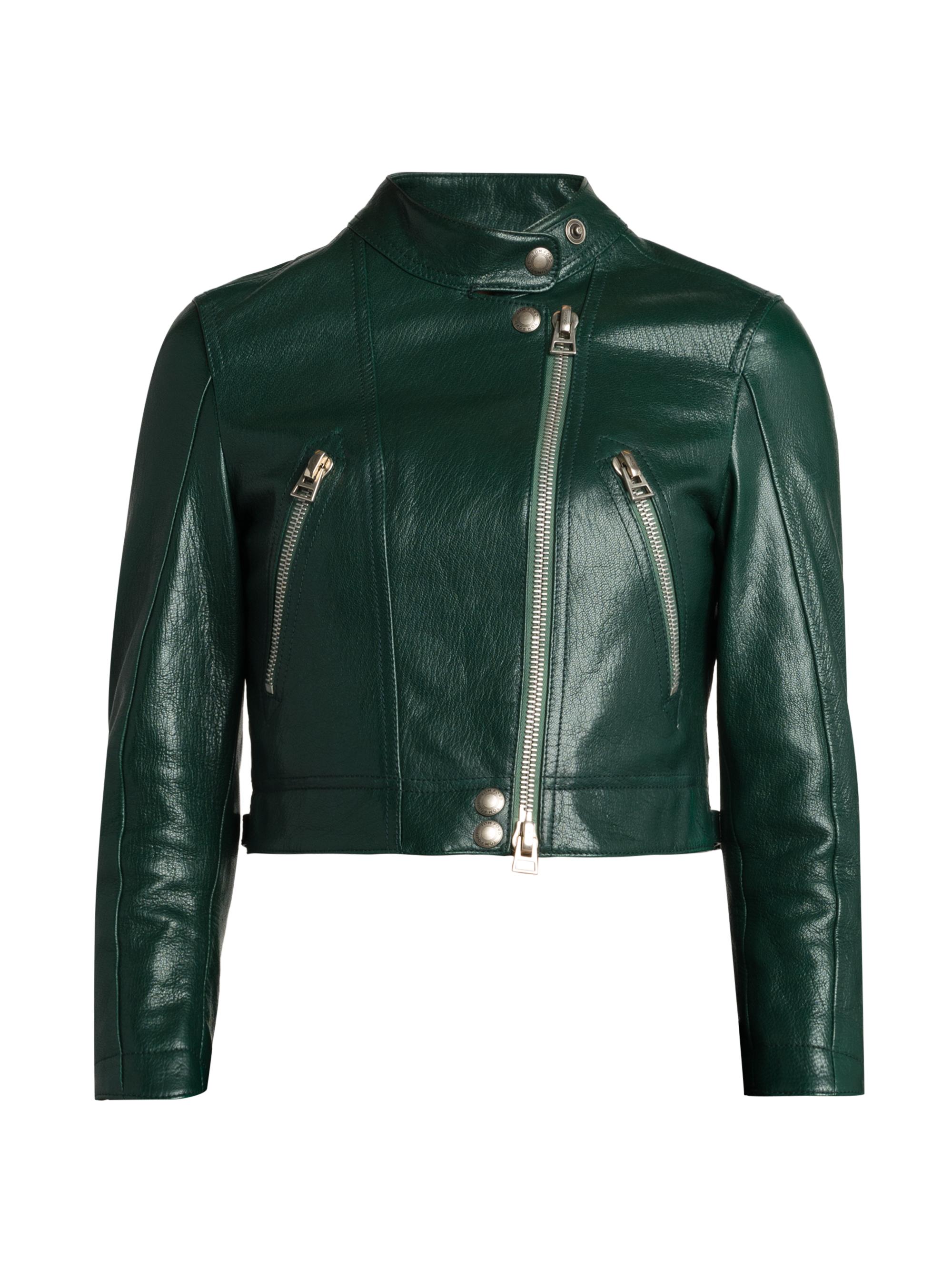 Commando Faux Leather Cropped Biker Jacket | Saks Fifth Avenue