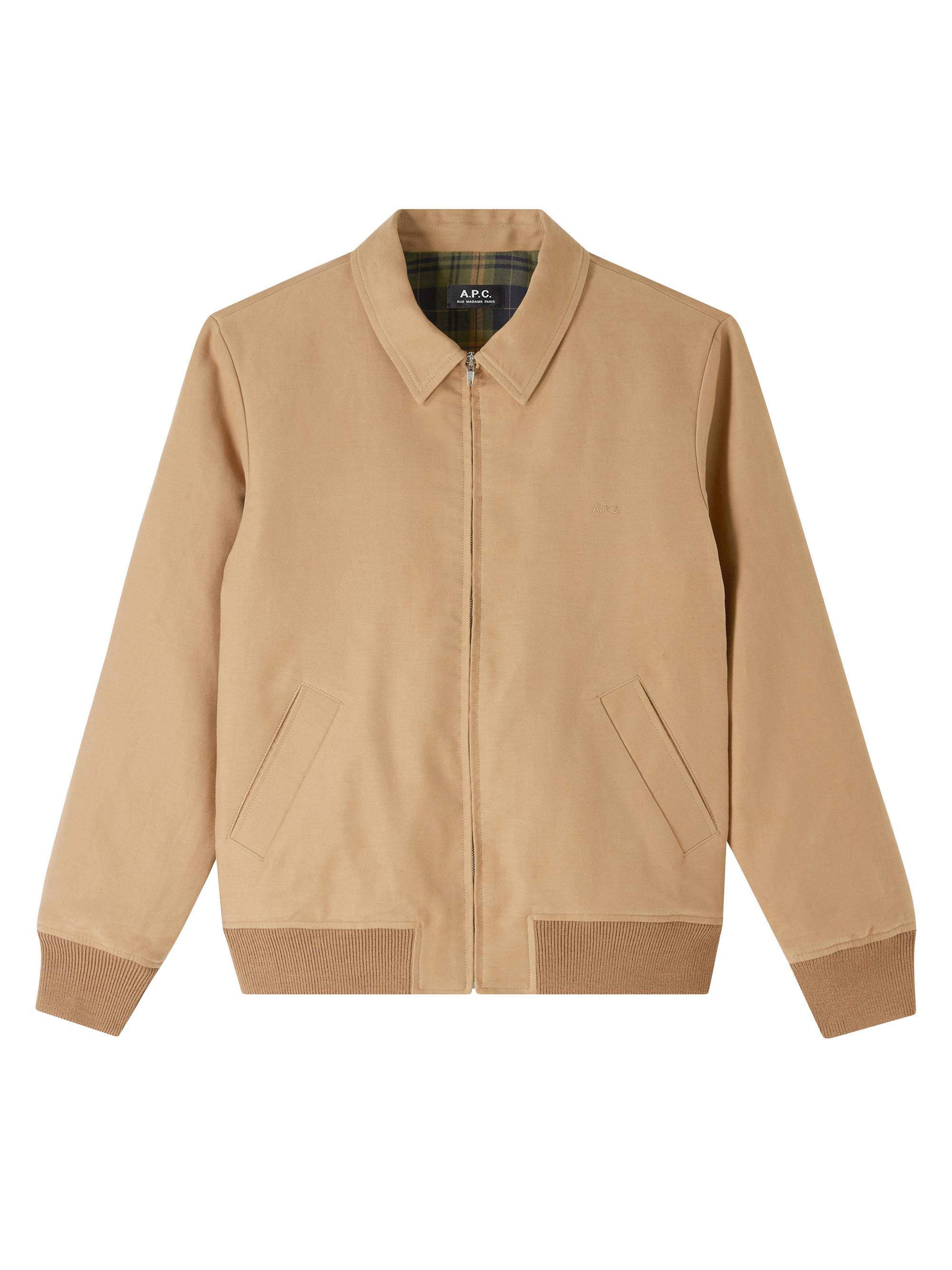 A.P.C. Men's Gilles Cotton Jacket - Beige
