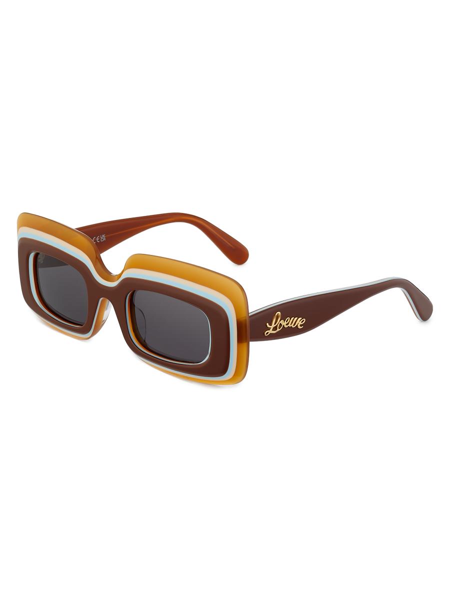LOEWE LOEWE x Paula's Ibiza 47MM Rectangular Sunglasses