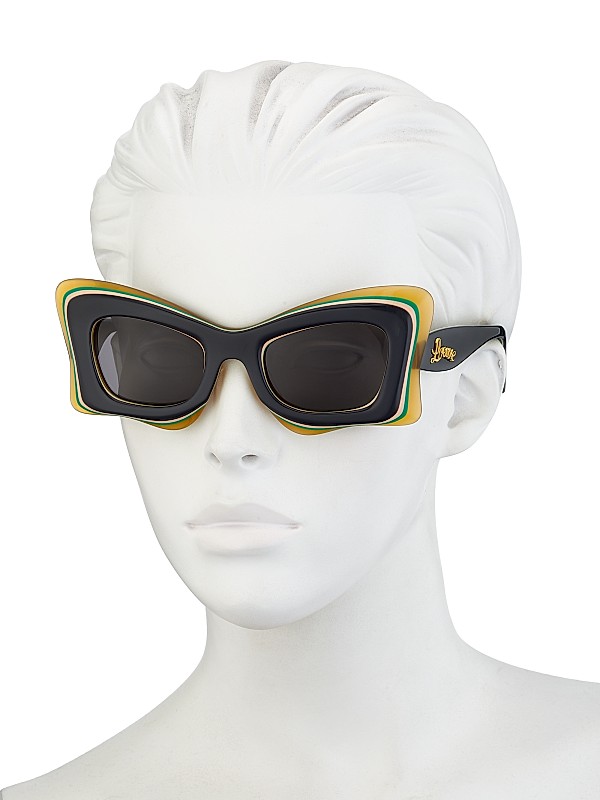 Shop LOEWE LOEWE x Paula's Ibiza 50MM Butterfly Sunglasses Shop LOEWE LOEWE x Paula's Ibiza 50MM Butterfly Sunglasses