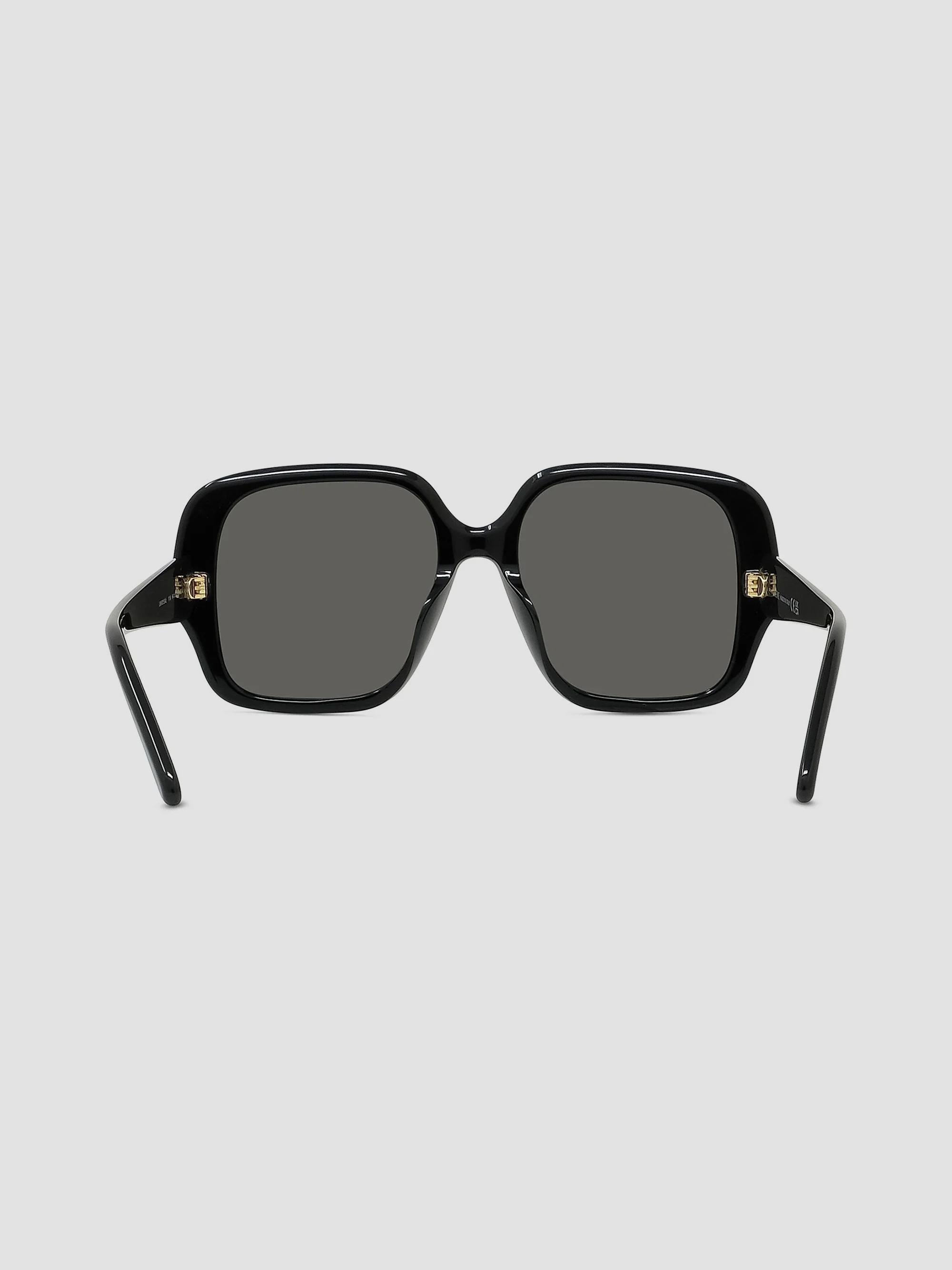 Dark Havana Square Loewe Sunglasses loewe-square-mask-sunglasses-  main image 3