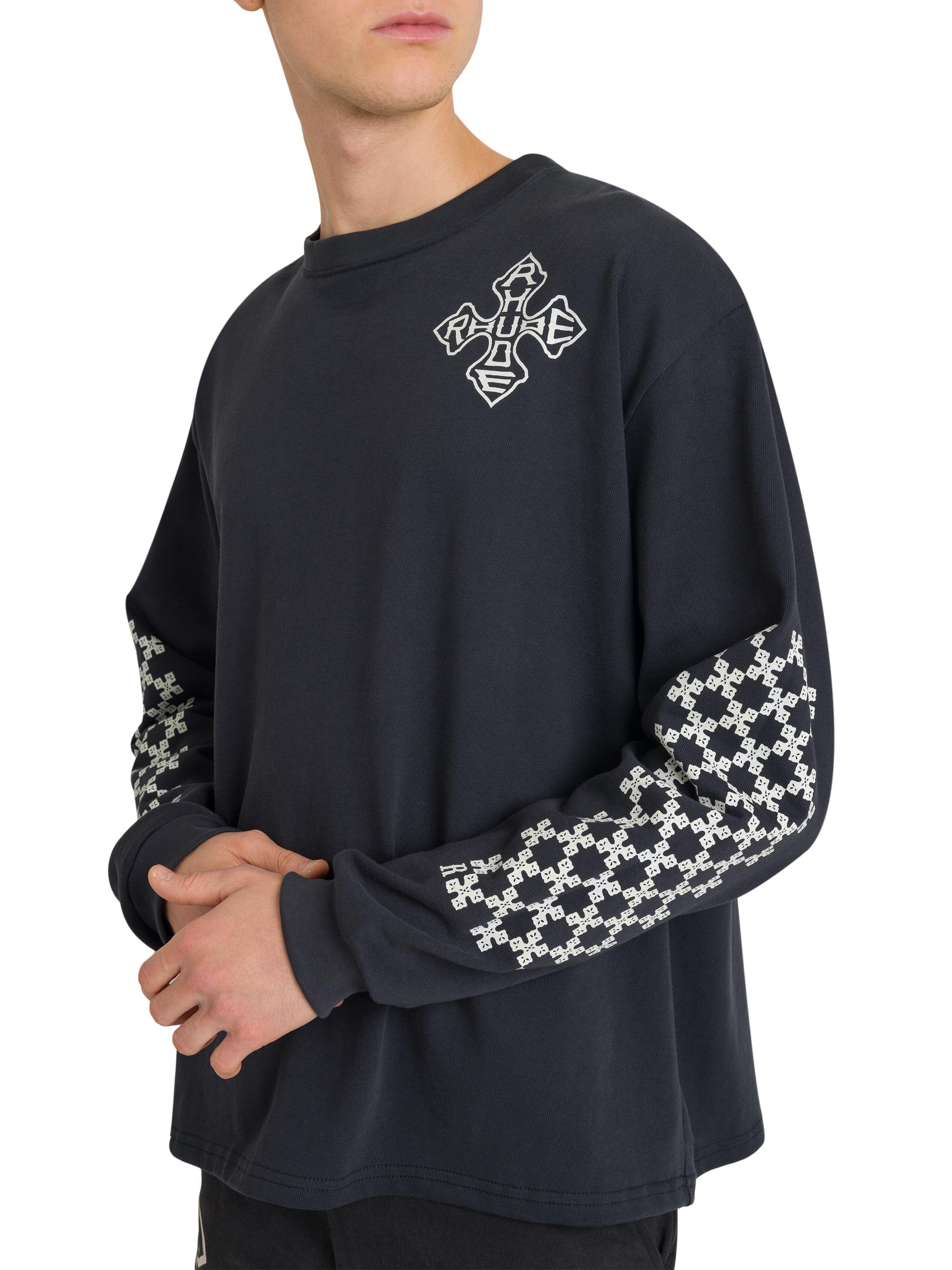 Rhude Cross Cotton Long-Sleeve T-Shirt | Saks Fifth Avenue