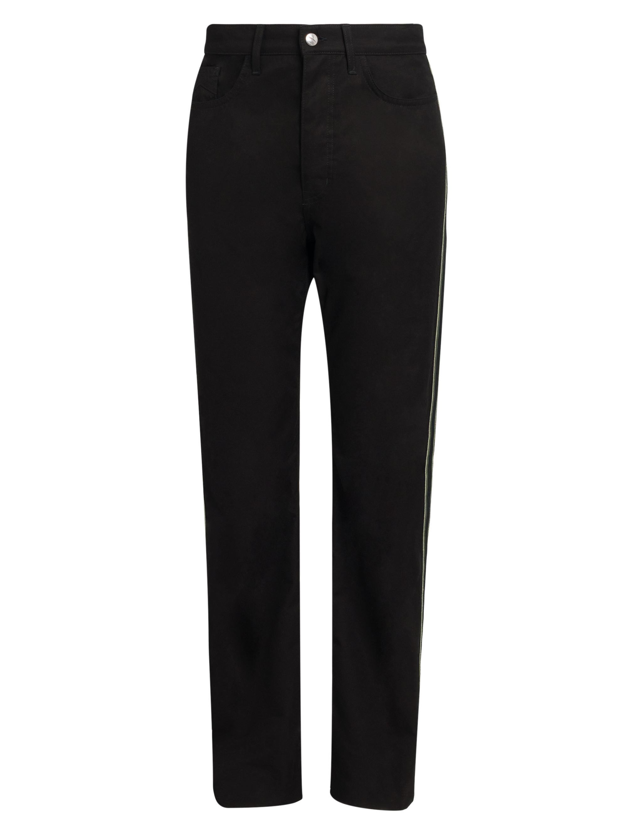 Rhude Men's Traxedo Striped Pants - Black