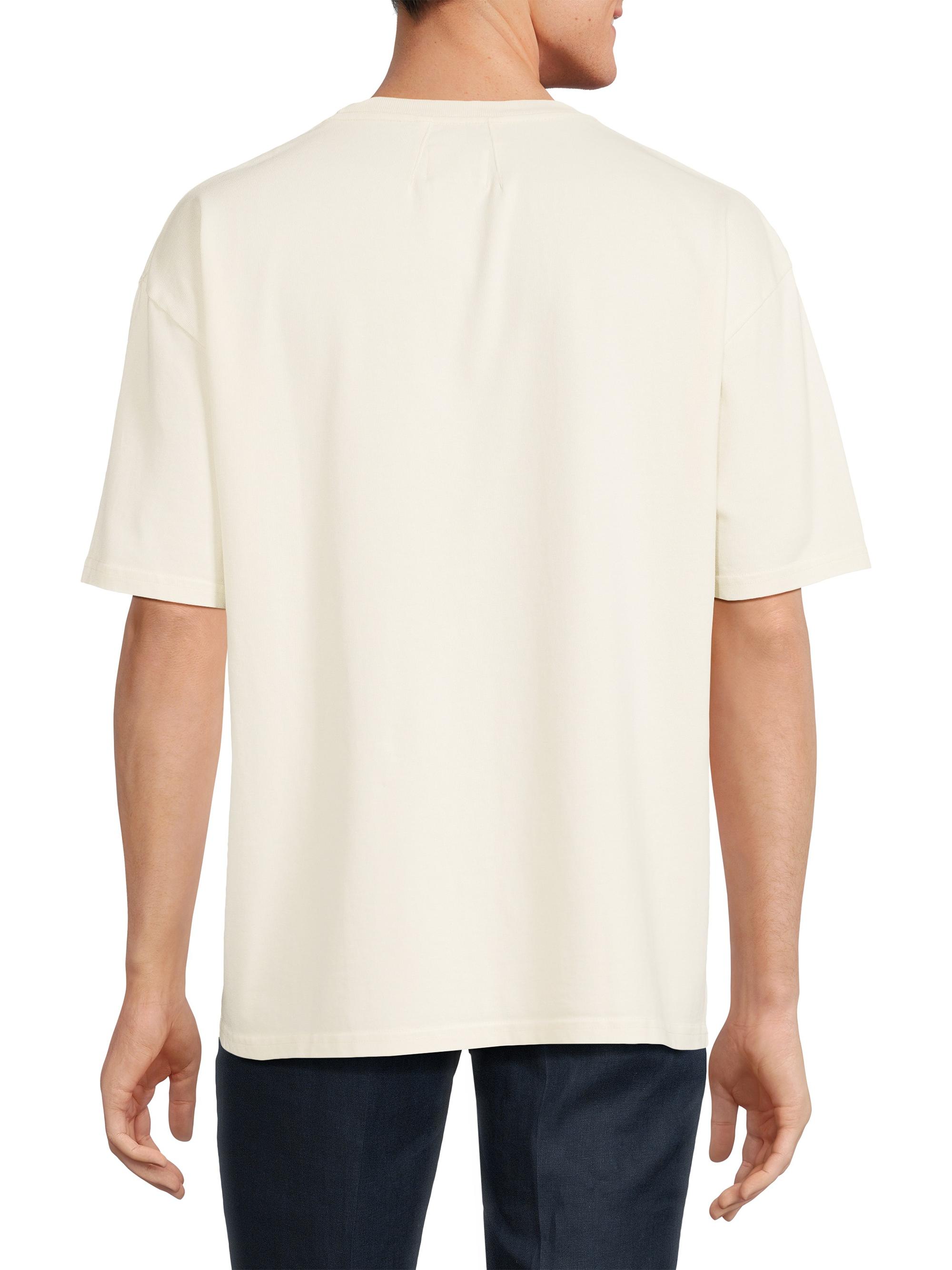 Rhude Collegiate Crest Logo Cotton T-Shirt | Saks Fifth Avenue