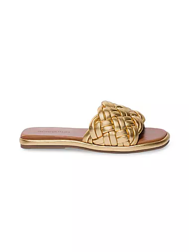 Luxury Designer Unisex Gold Slippers Sandals 2023 Summer Fashion, Wide Flat Flip  Flops With Box Size 35 42 From Fashionshoes_666, $20.88