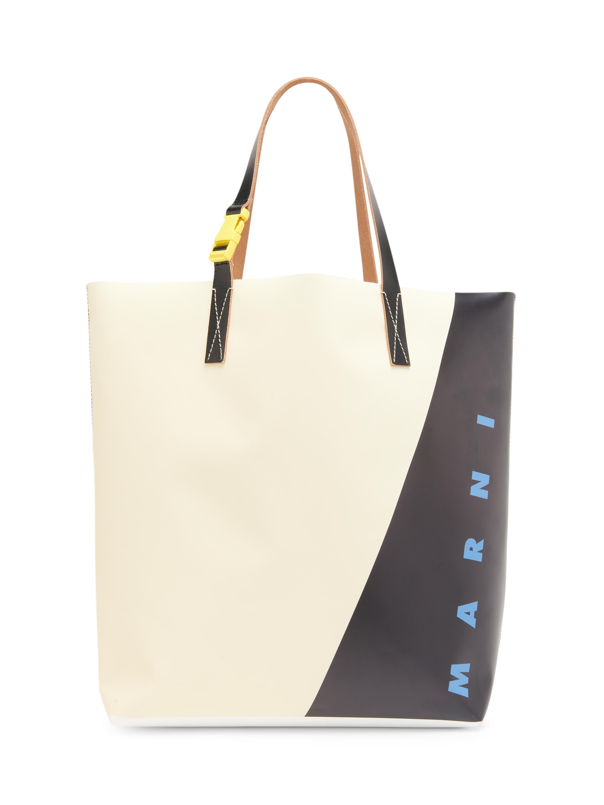 Marni Men's Tribeca Colorblocked Tote Bag - Shell Black