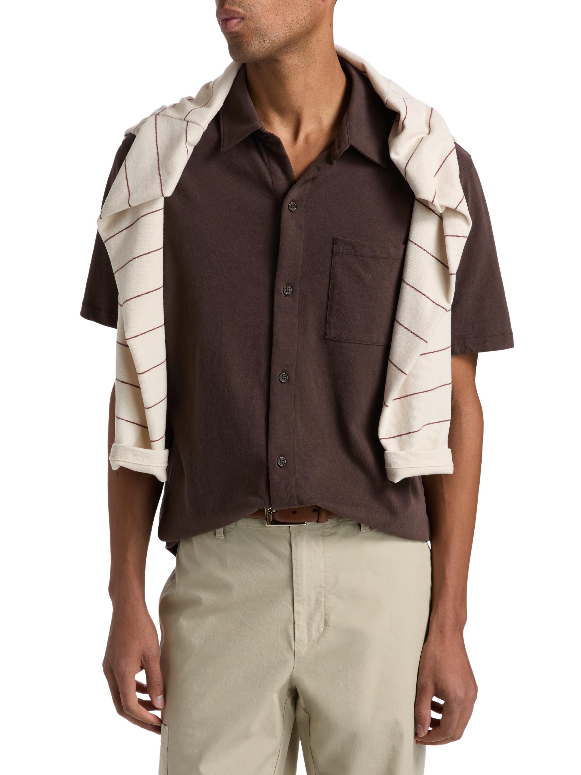 Vince Men's Cotton Button-Front Shirt - Midland | Thumbnail 3