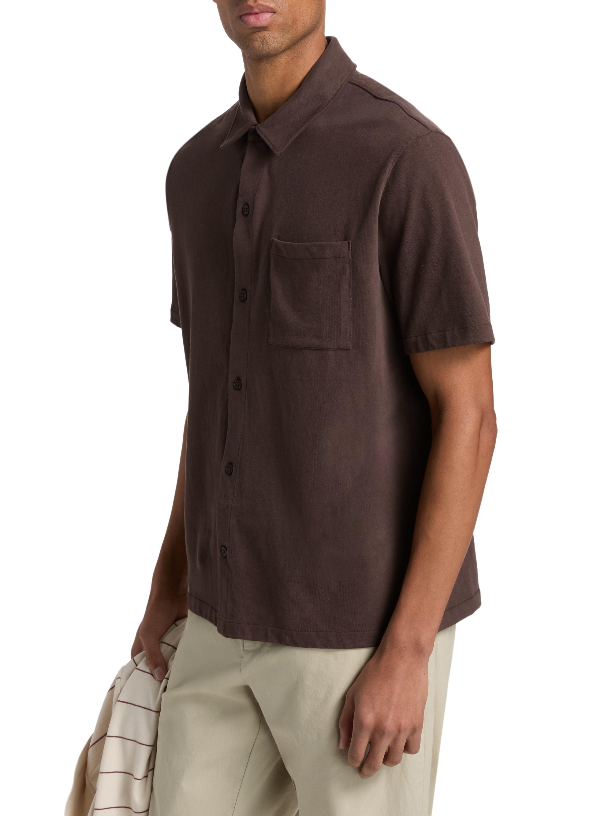 Vince Men's Cotton Button-Front Shirt - Midland | Thumbnail 4