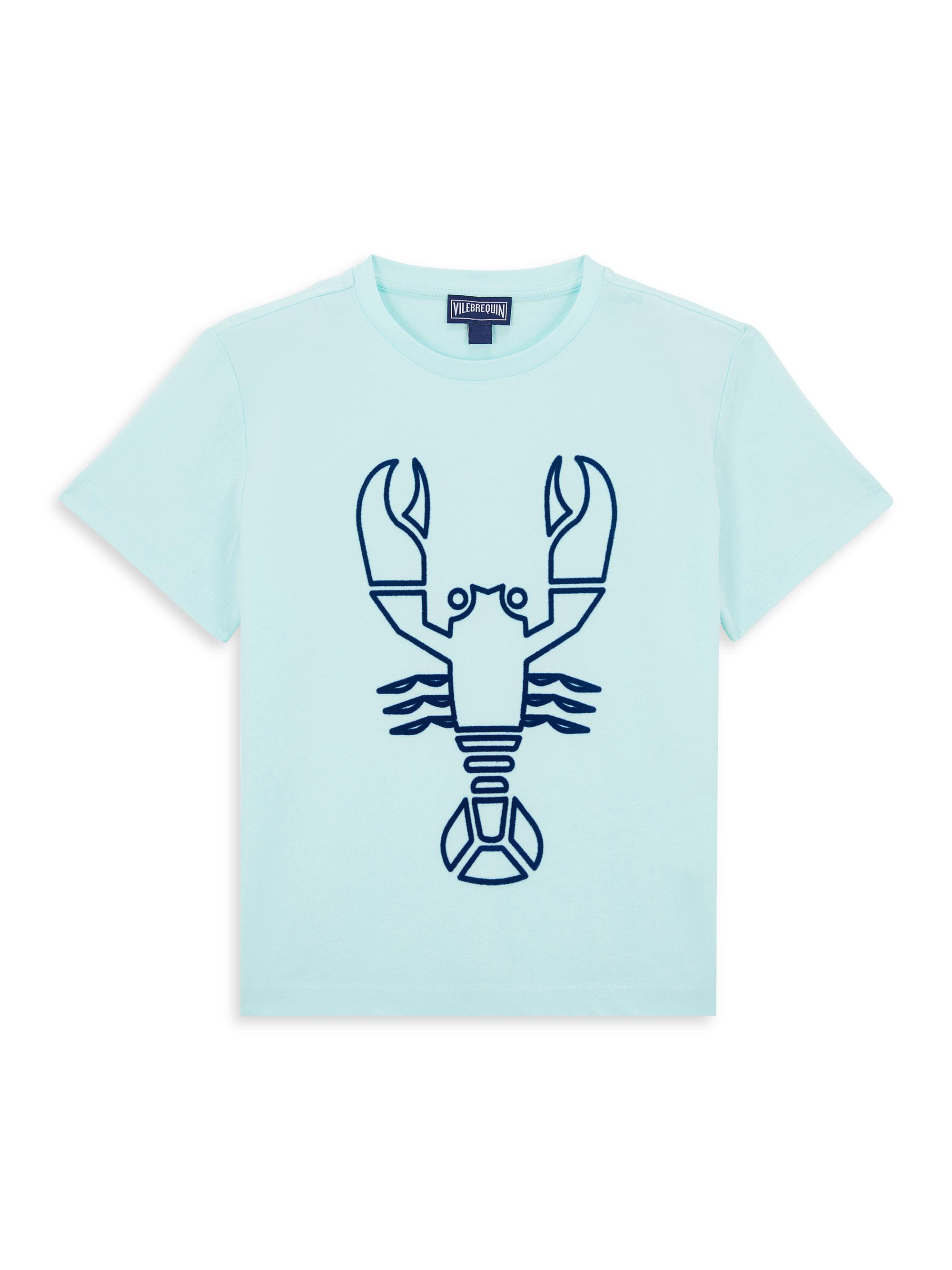 Vilebrequin Little Boy's & Boy's Lobster Crewneck T-Shirt - Blue