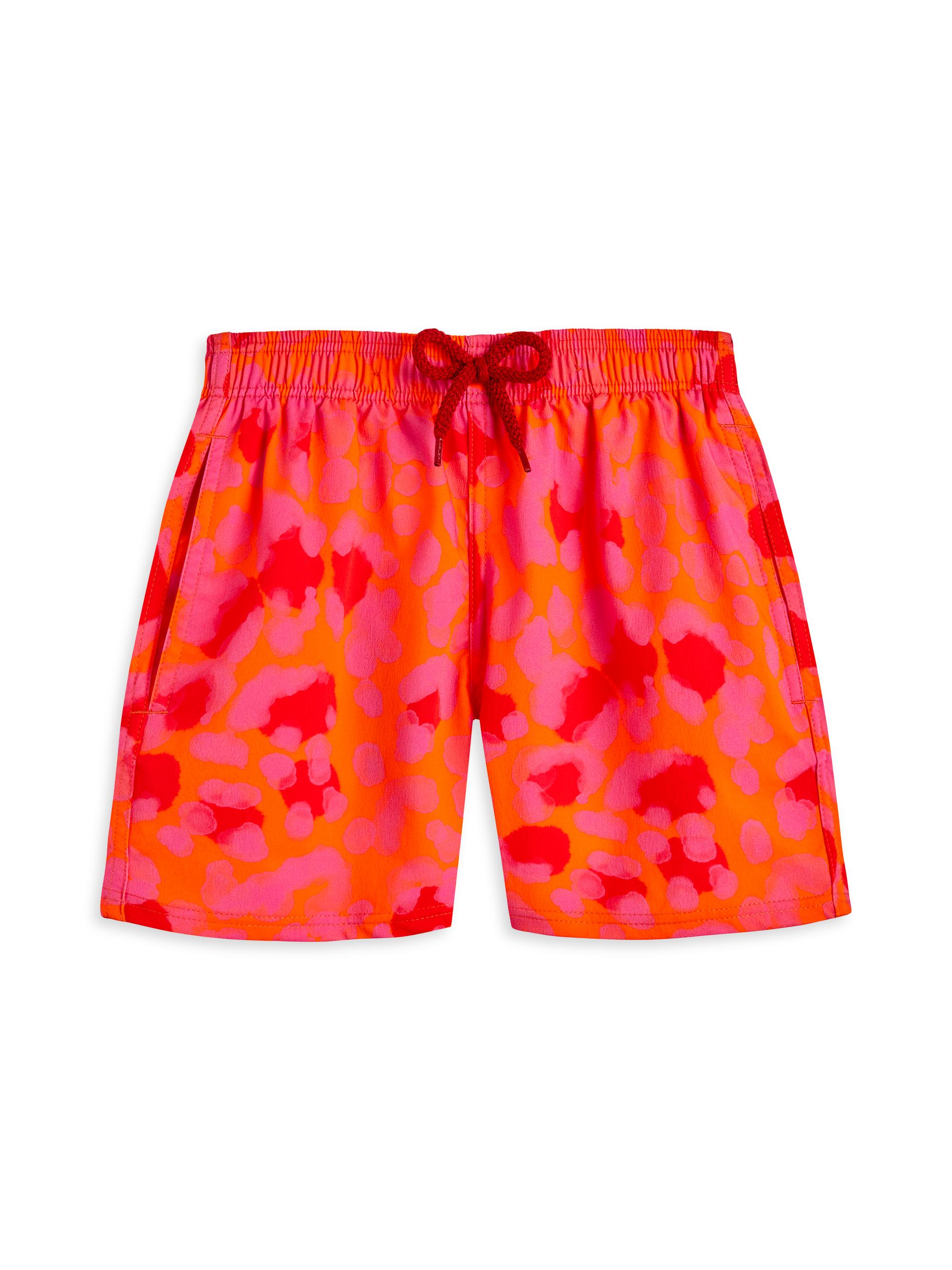 Vilebrequin Little Boy's & Boy's Leopard Swim Trunks - New Leopard