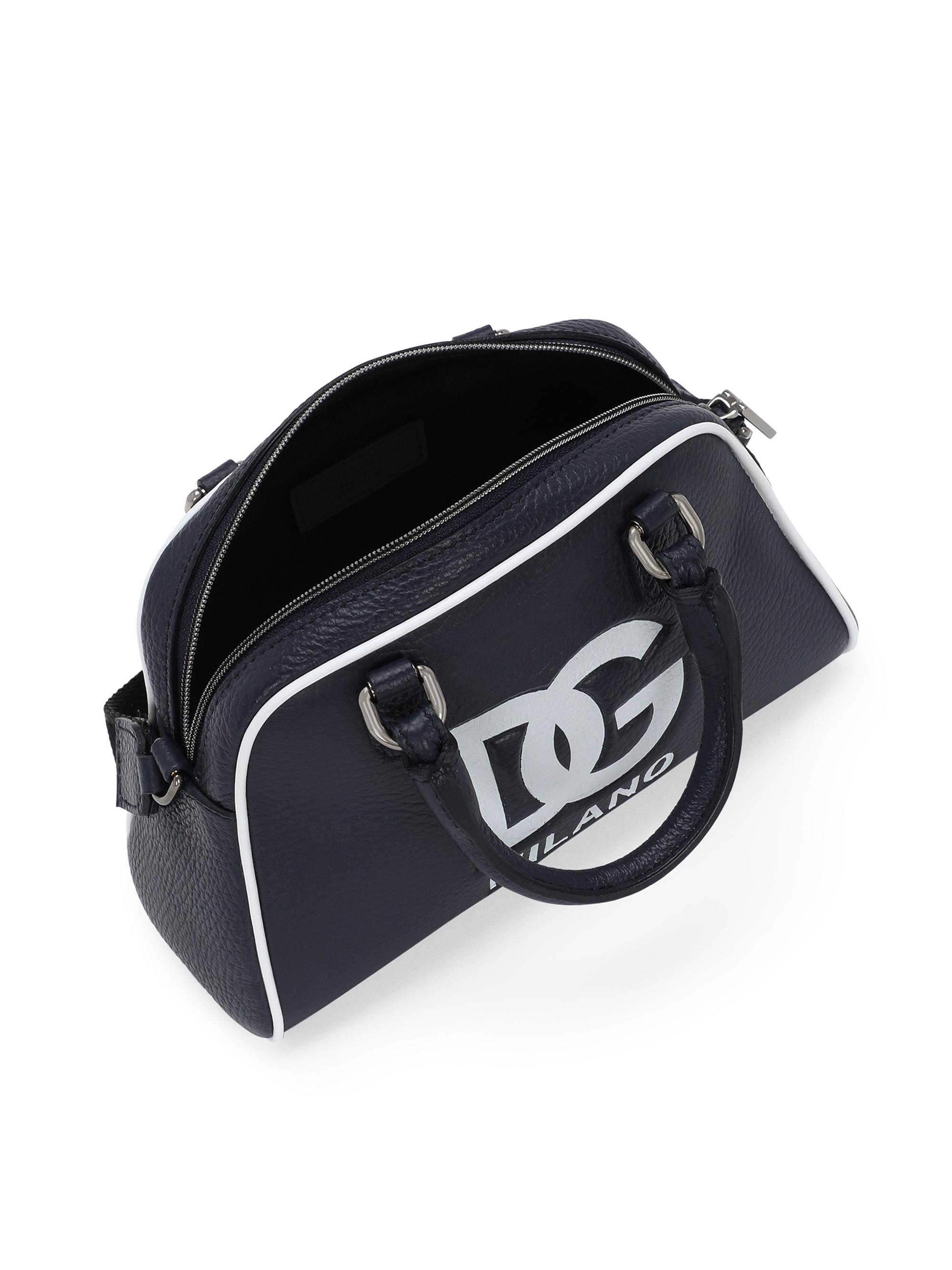 Dolce&Gabbana Girl's 'DG' Leather Bowling Bag | Saks Fifth Avenue