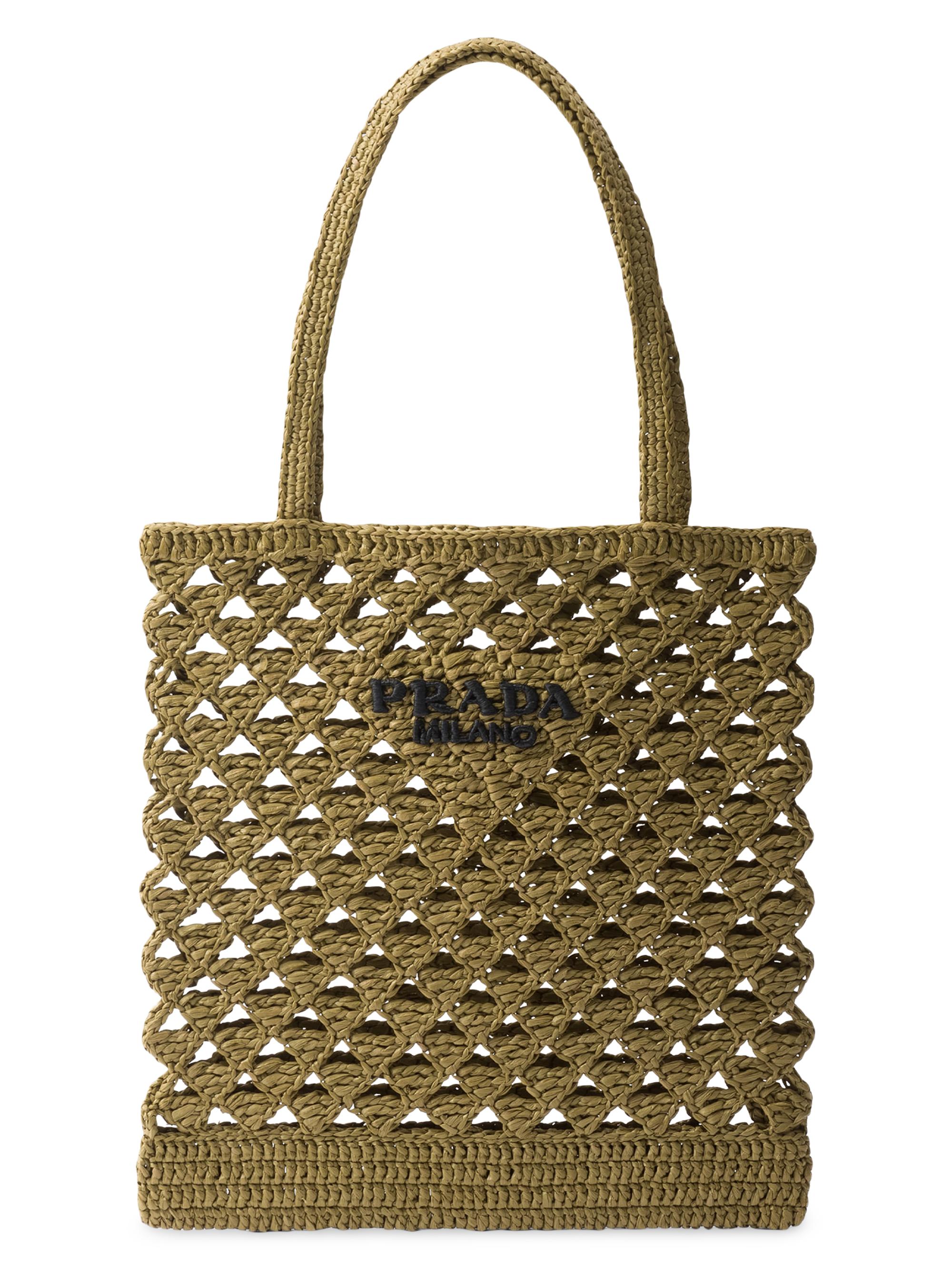 Prada Large Crochet Tote Bag | Saks Fifth Avenue