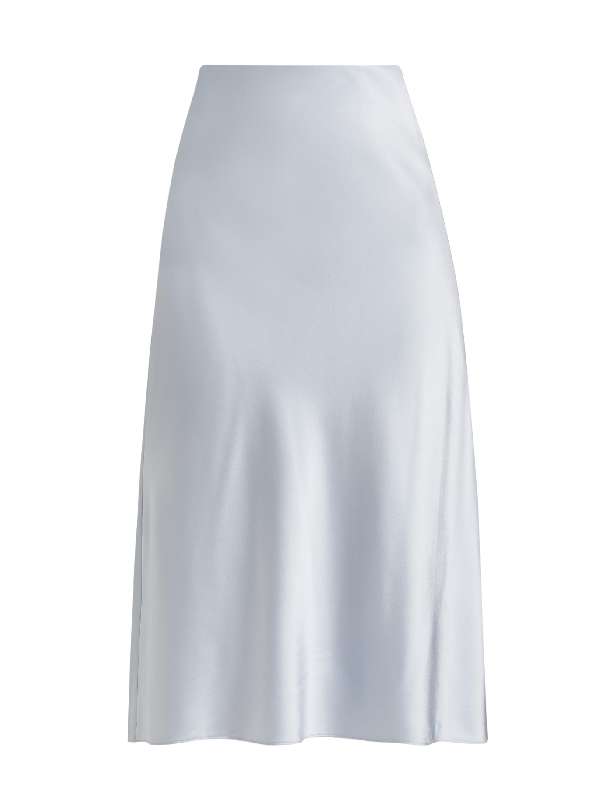 Cami NYC Women's Aviva Stretch Silk A-Line Skirt - Bluebell