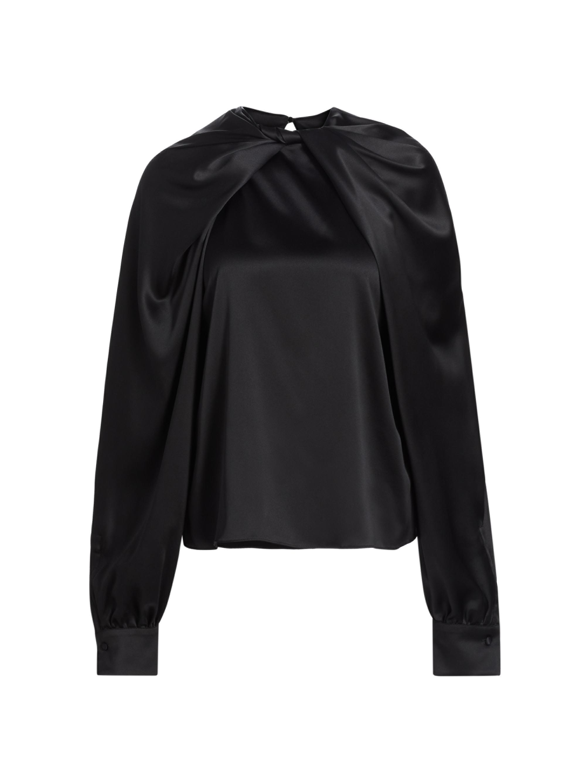 Max Mara Women's Key Silk Blouse - Black