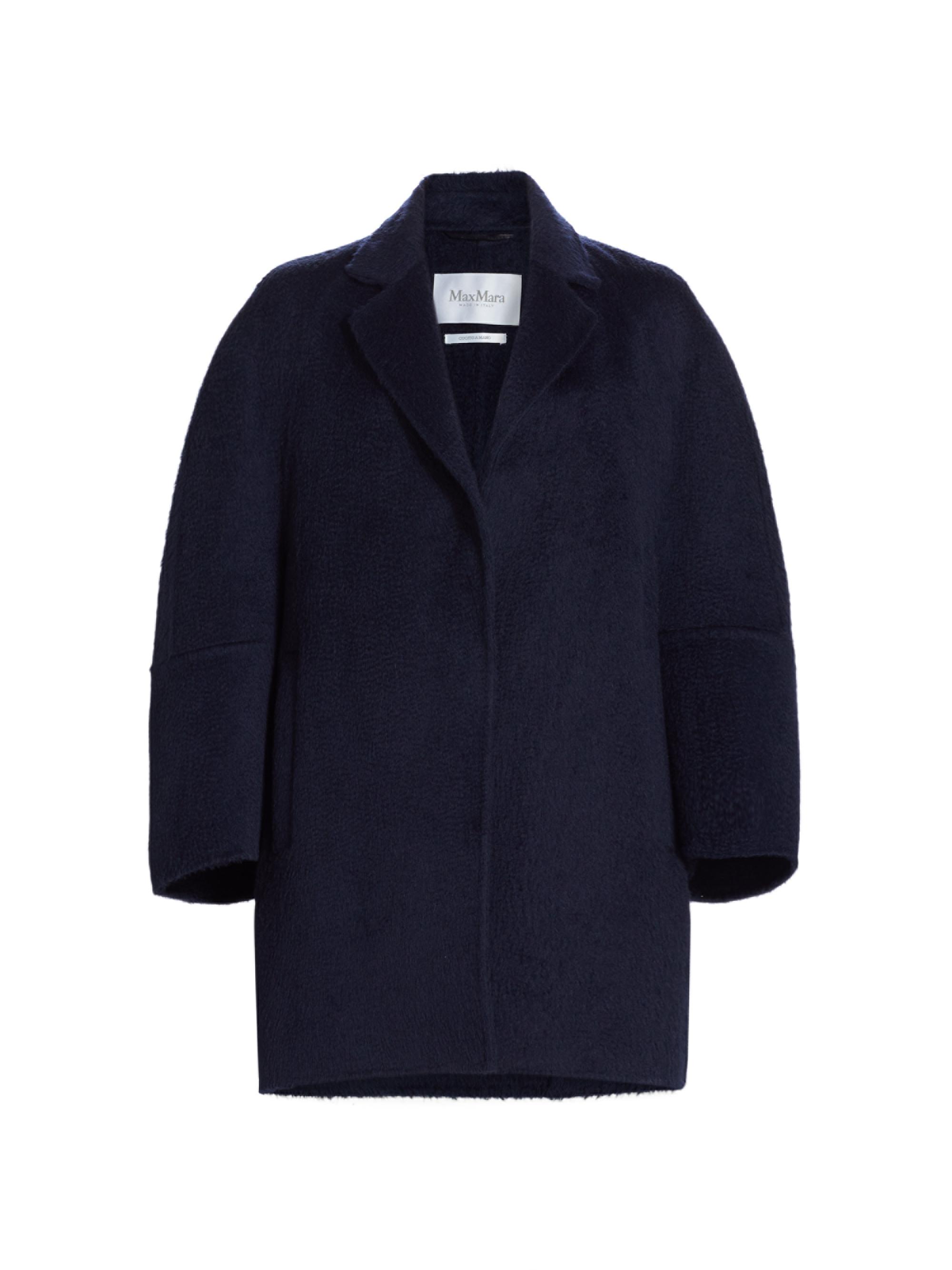 Max Mara Women's Sequoia Wool-Blend Single-Breasted Coat - Ultramarine