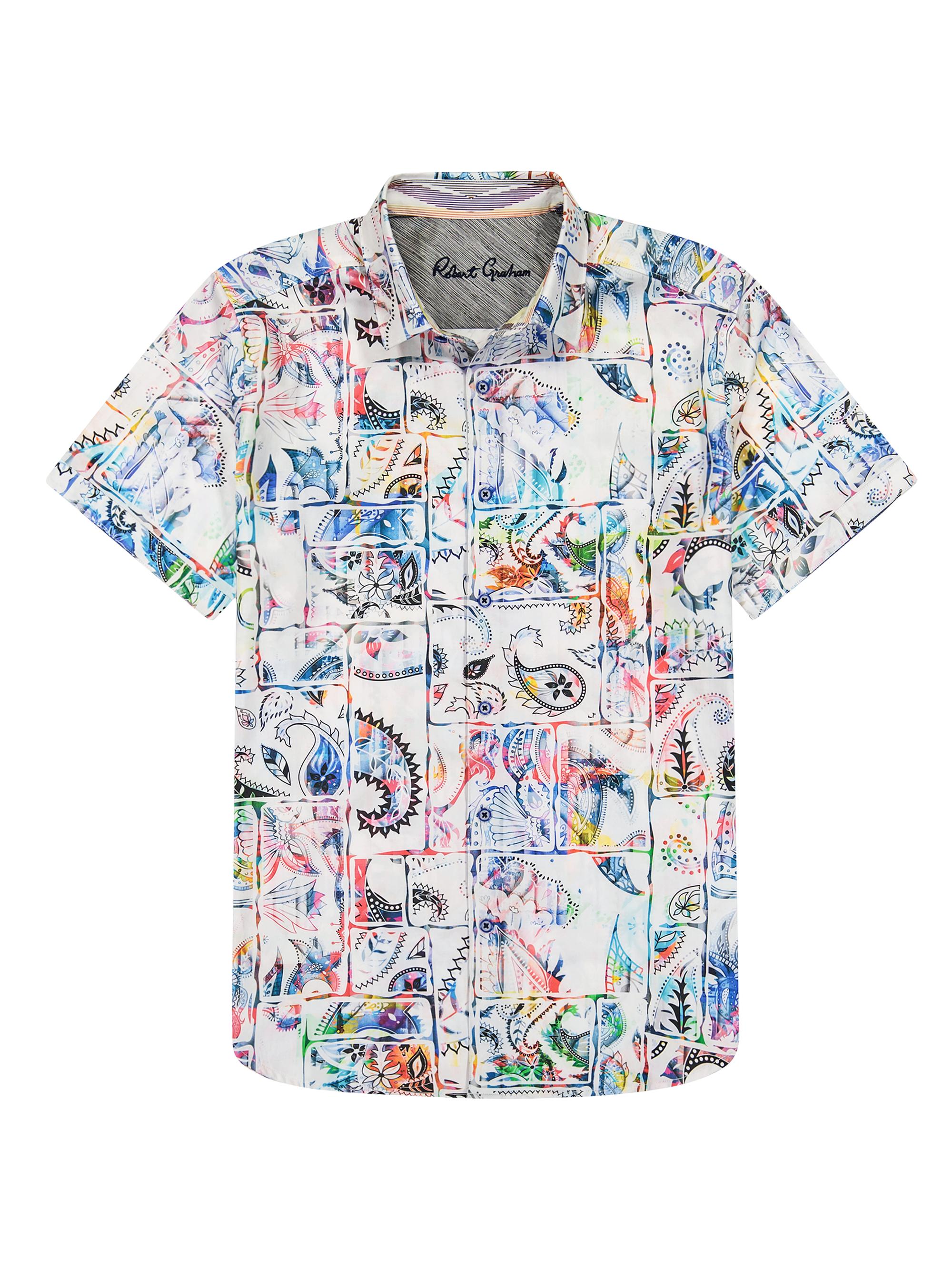 Robert Graham Men's Belize Printed Button-Front Shirt