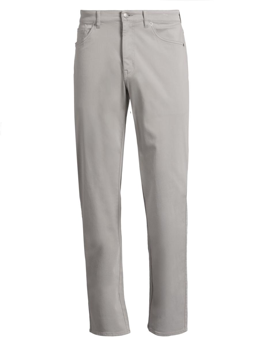 Peter Millar Men's Crown Stretch Cotton-blend Five-pocket Pants In Purple