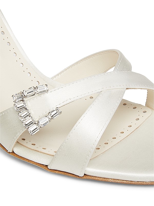 Shop Manolo Blahnik Ramisli 90MM Slingback Sandals | Saks Shop Manolo Blahnik Ramisli 90MM Slingback Sandals | Saks