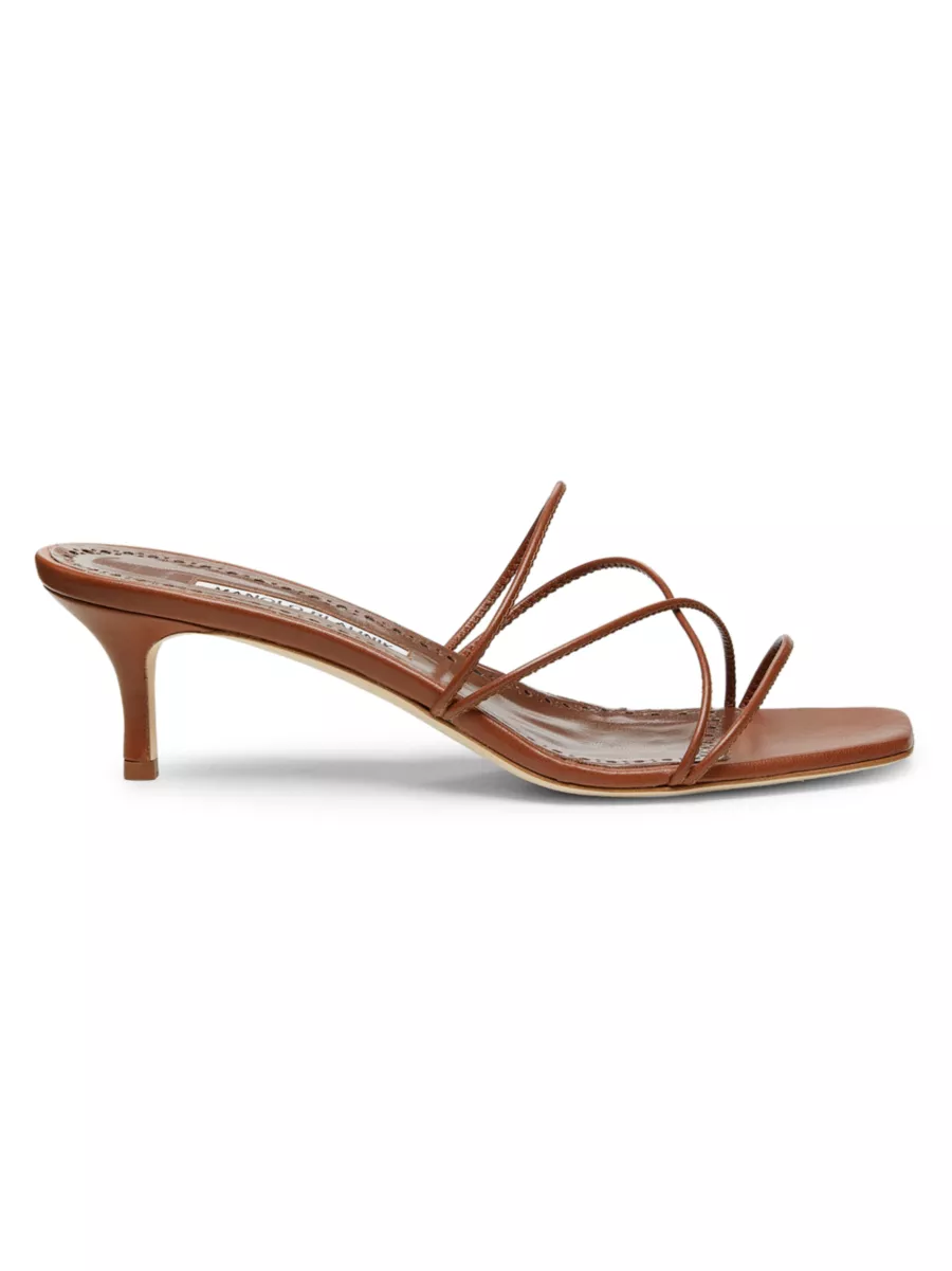 MANOLO BLAHNIK Sulaltra バックル付き レザー アンクルブーツ | NET-A-PORTER