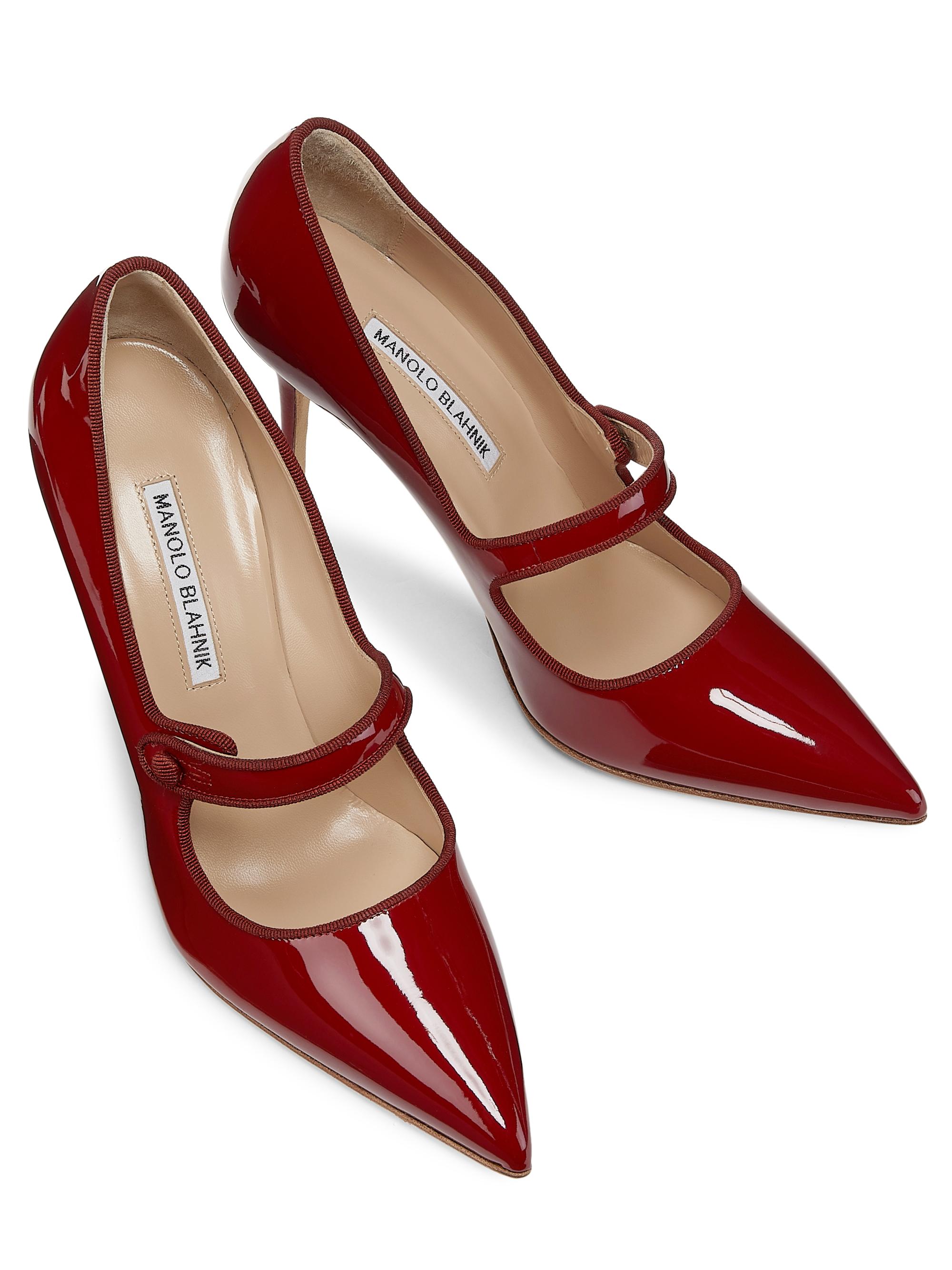 完売Manolo blahnik CAMPARINEWメリージェーン38.5 完売Manolo blahnik CAMPARINEWメリージェーン38.5