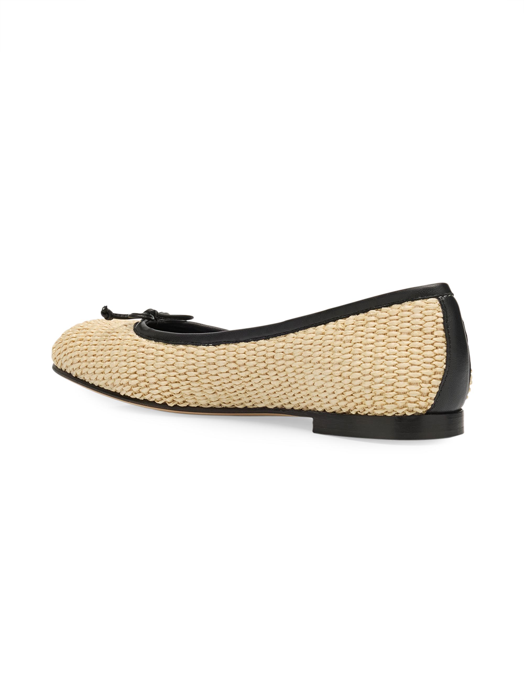 Manolo Blahnik Veralli Woven Ballet Flats | Saks Fifth Avenue