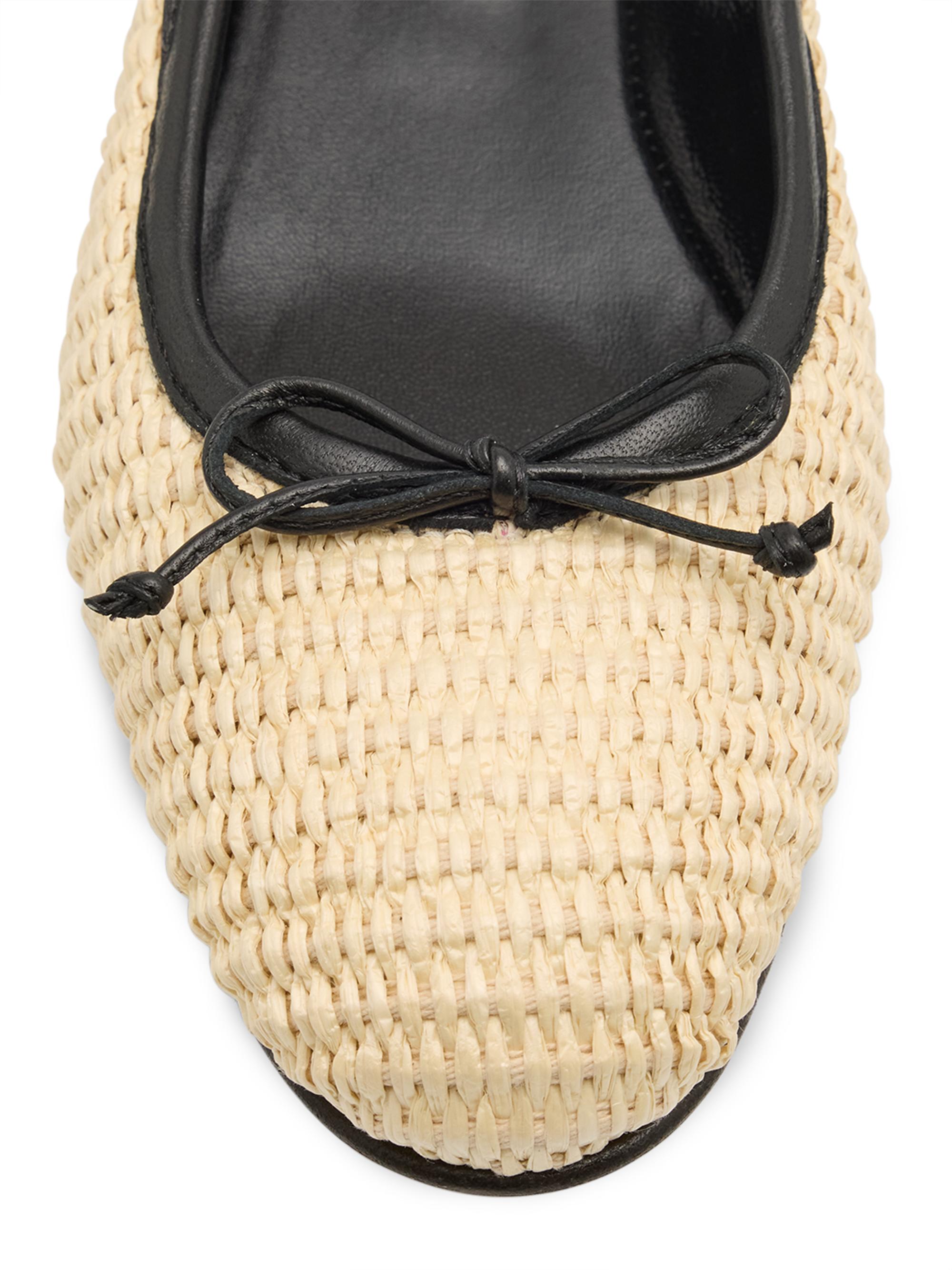 Manolo Blahnik Veralli Woven Ballet Flats | Saks Fifth Avenue