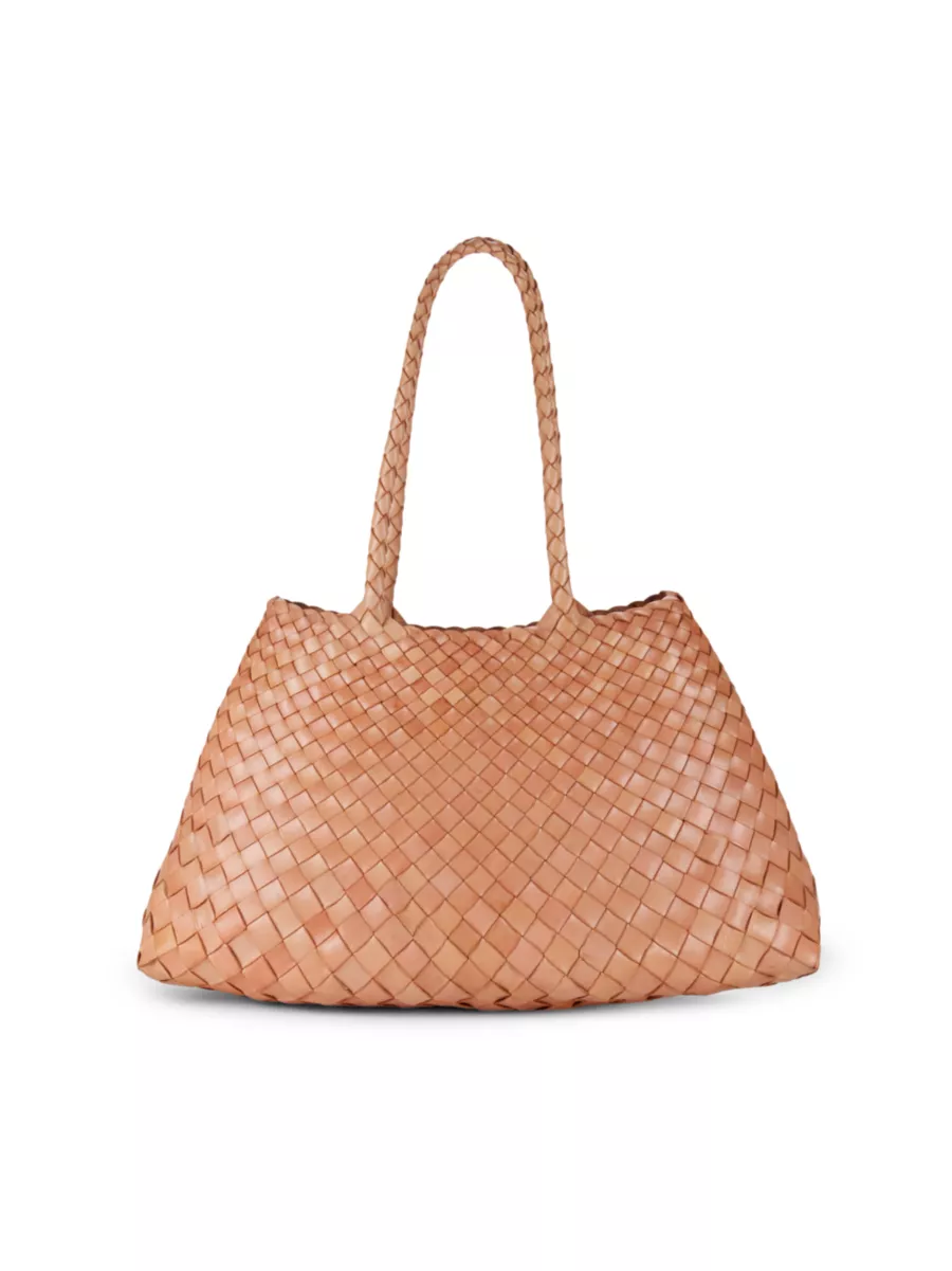 Shop Dragon Diffusion Santa Croce Leather Tote Bag | Saks Shop Dragon Diffusion Santa Croce Leather Tote Bag | Saks