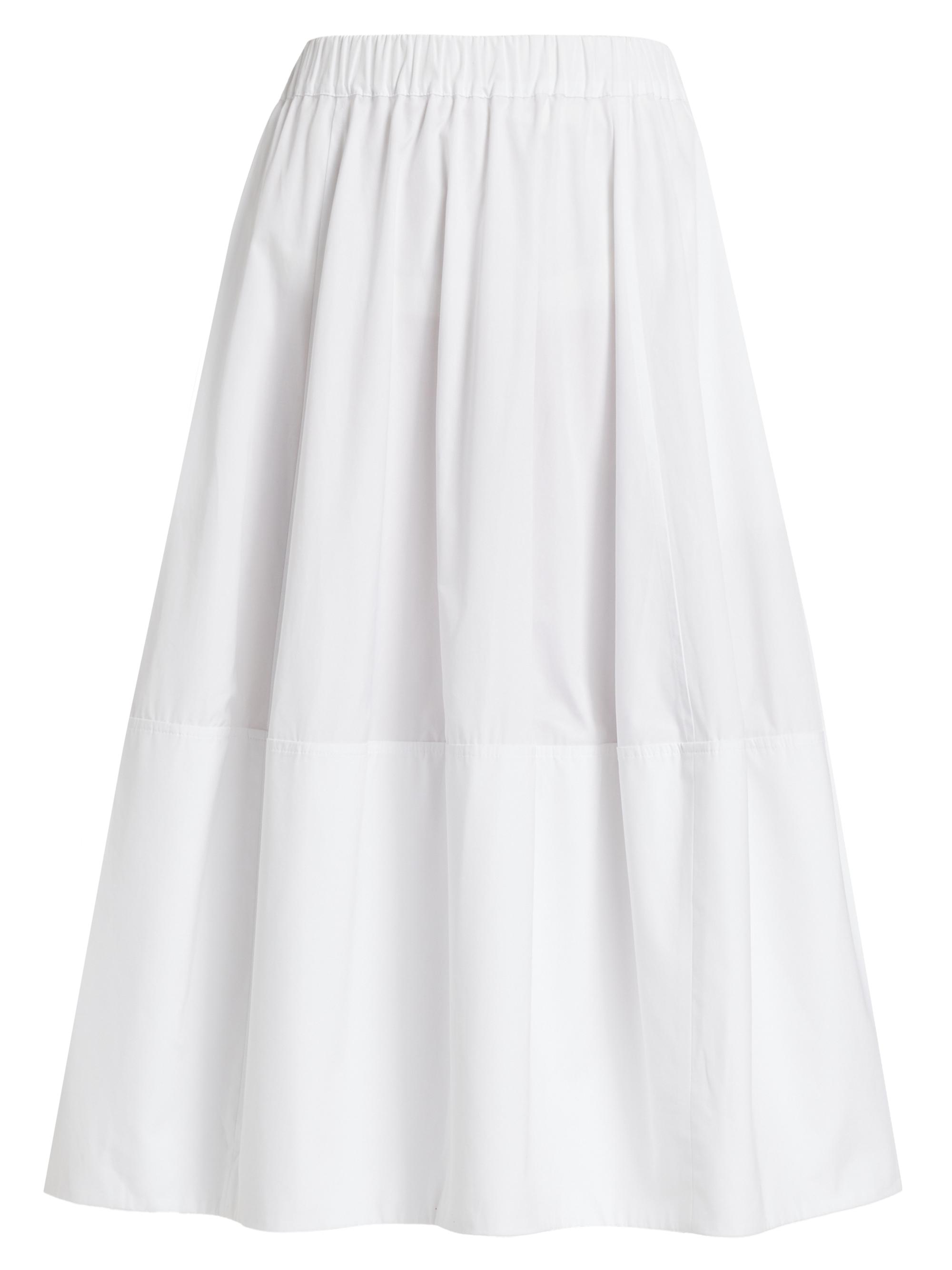 Altuzarra Varda Leather Circle Midi-Skirt | Saks Fifth Avenue