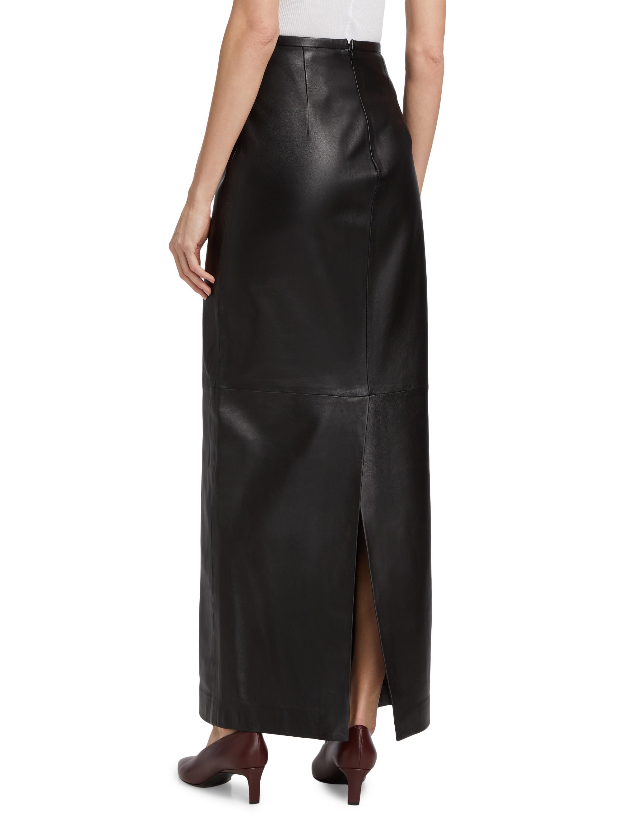 Co Leather Pencil Maxi Skirt Saks Fifth Avenue
