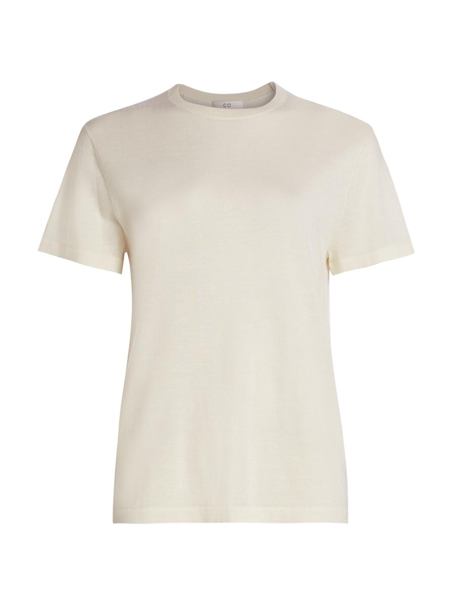 Tシャツ・カットソー Kiton Silk cashmere t-shirt Kiton White Silk Cashmere T-shirt | ModeSens