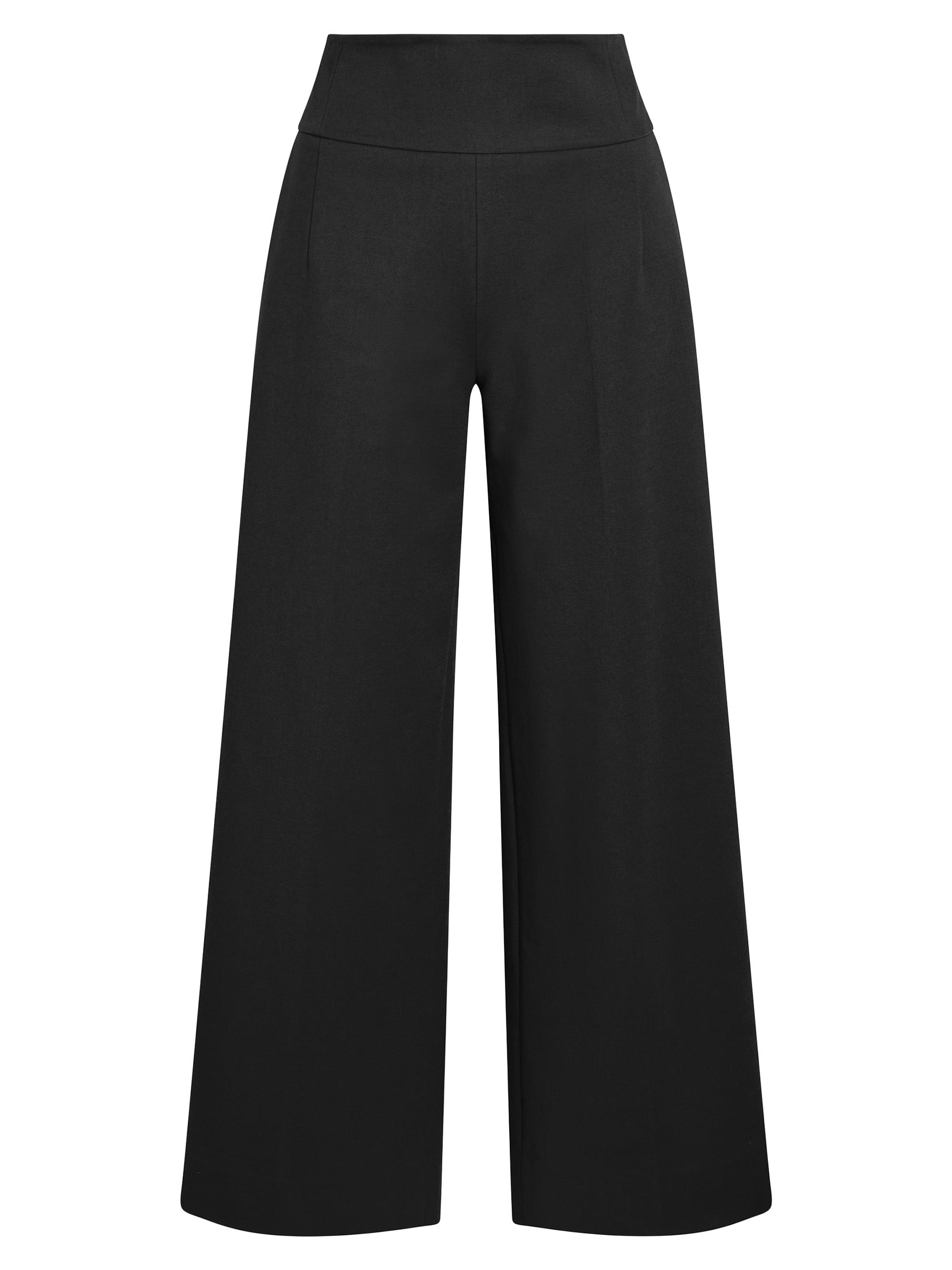 Careste Women's Nell Cotton Trousers - Black