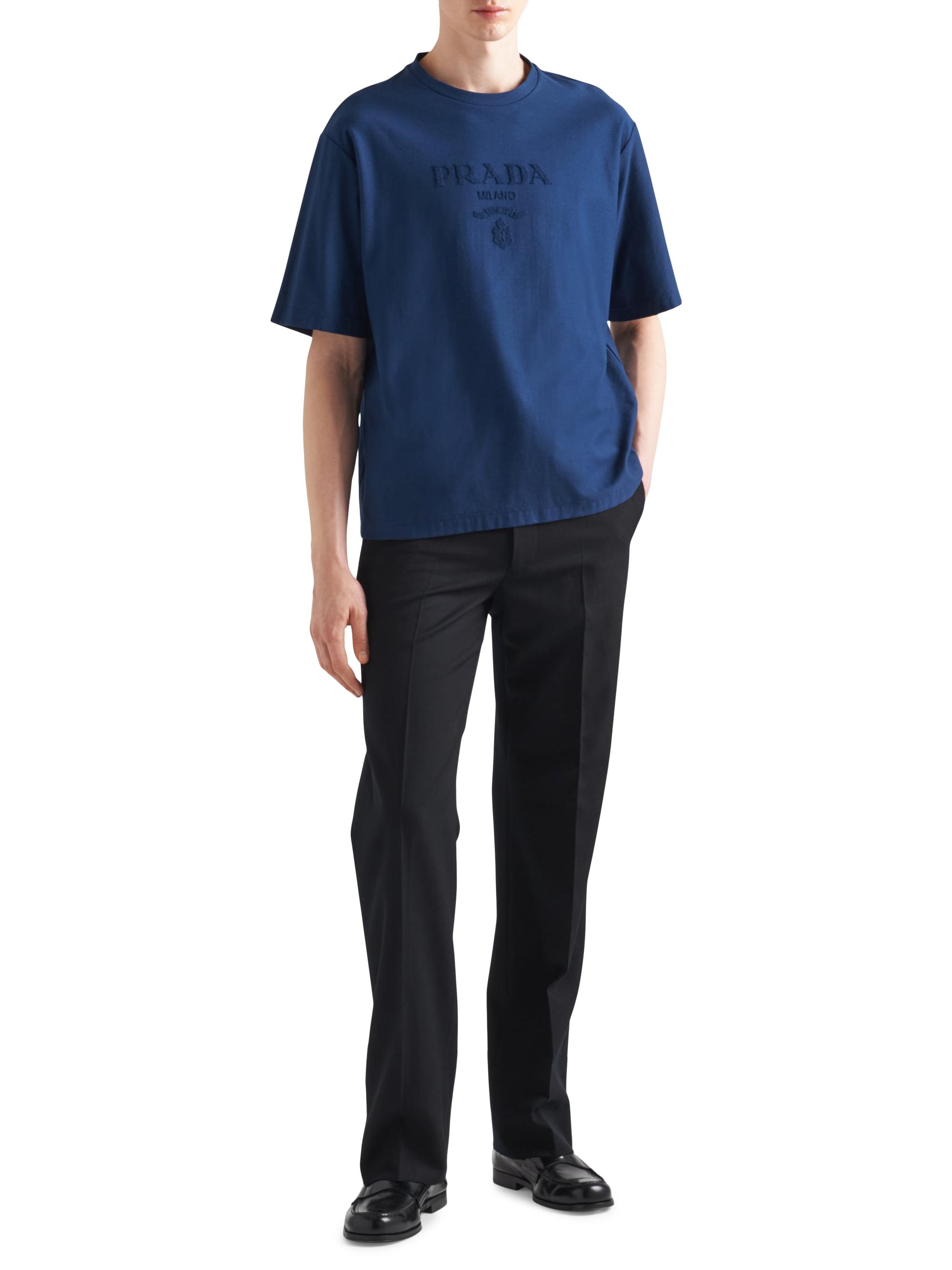 PRADA テック ポリコットンカットソー ロンT size 44 PRADA テック