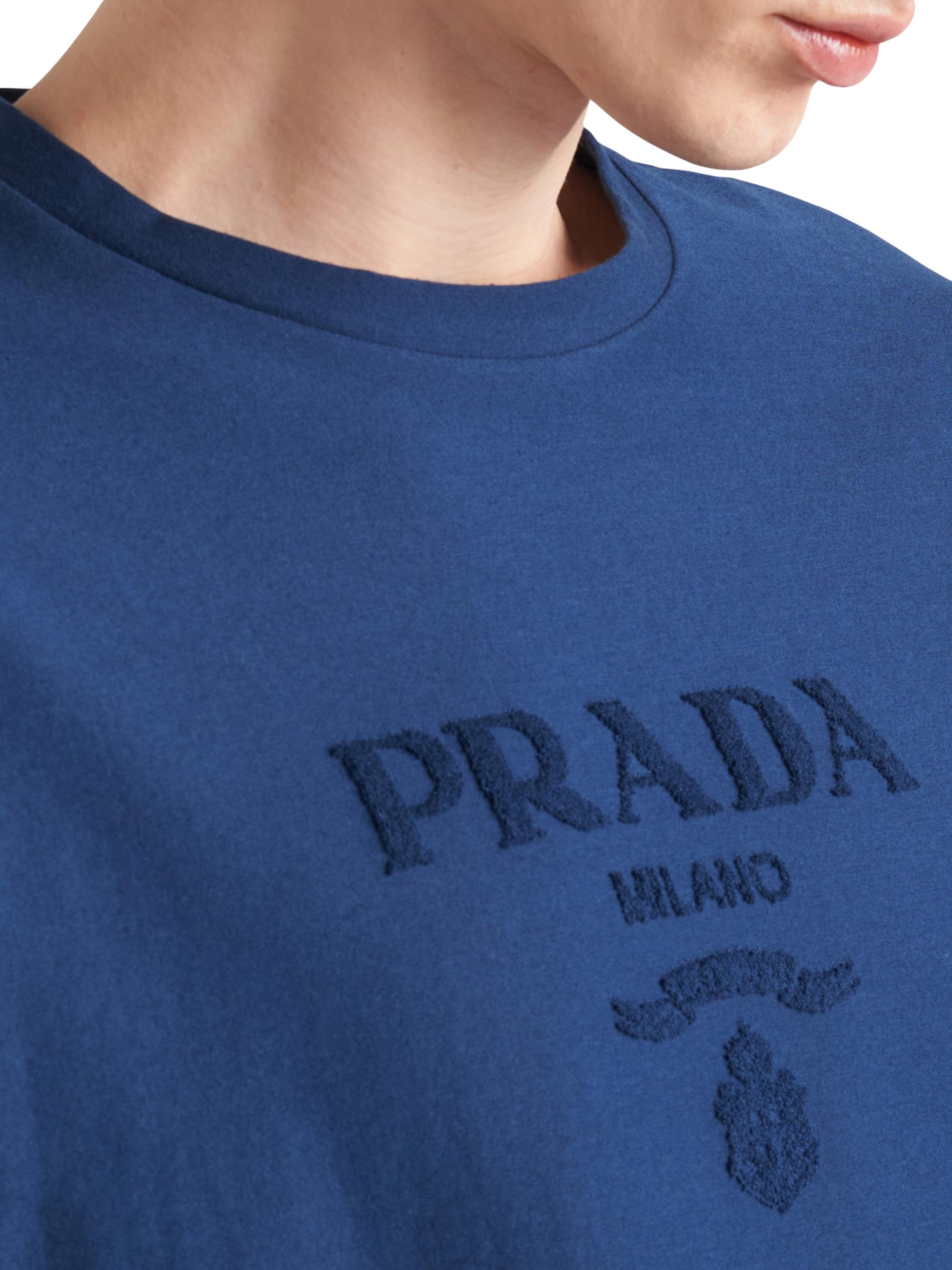 Prada Technical Cotton T-Shirt | Saks Fifth Avenue