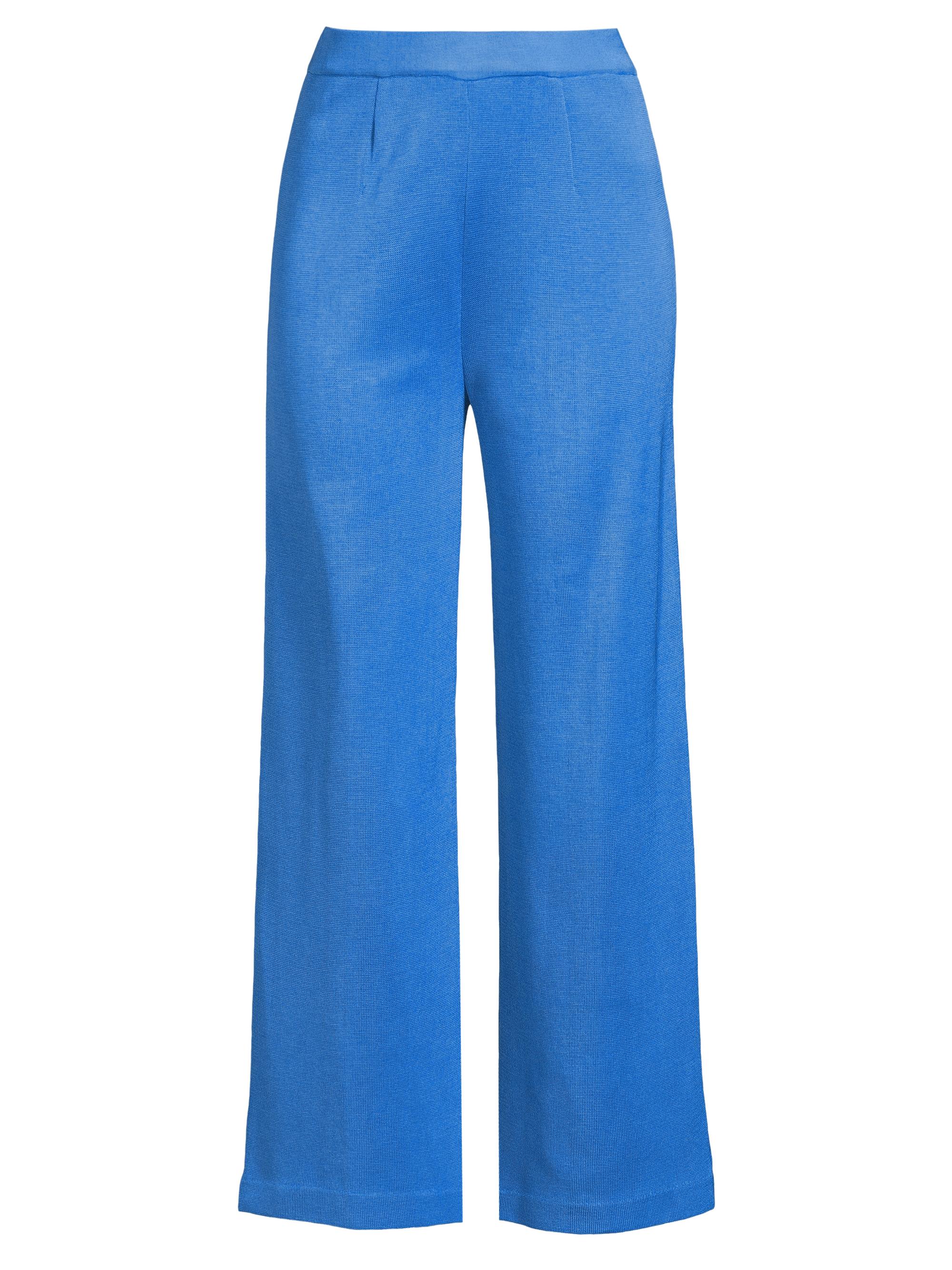 Misook Women's Pull-On Straight-Leg Pants - Adriatic Blue