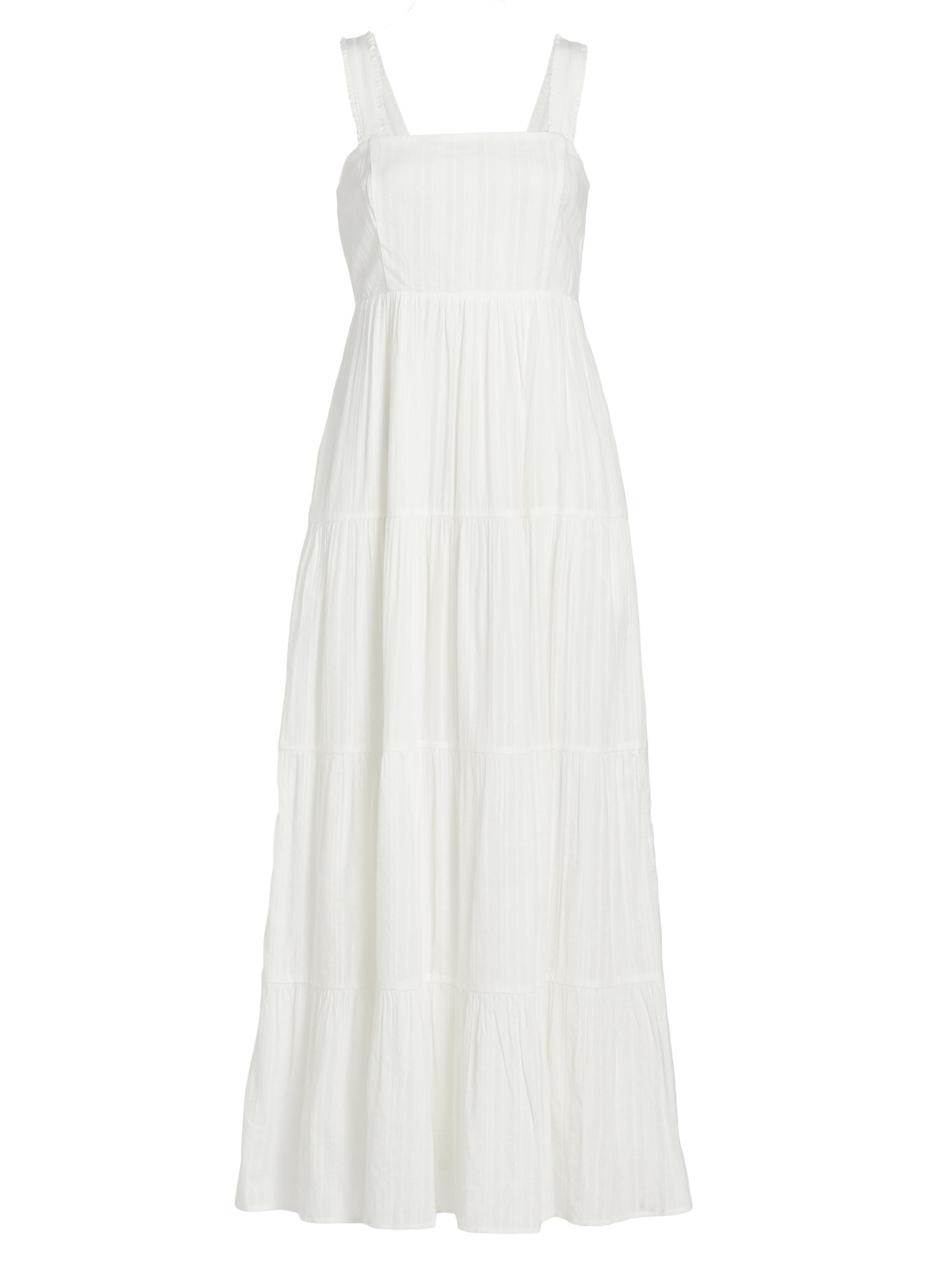 Paige Women's Ginseng Cotton Maxi Dress - White