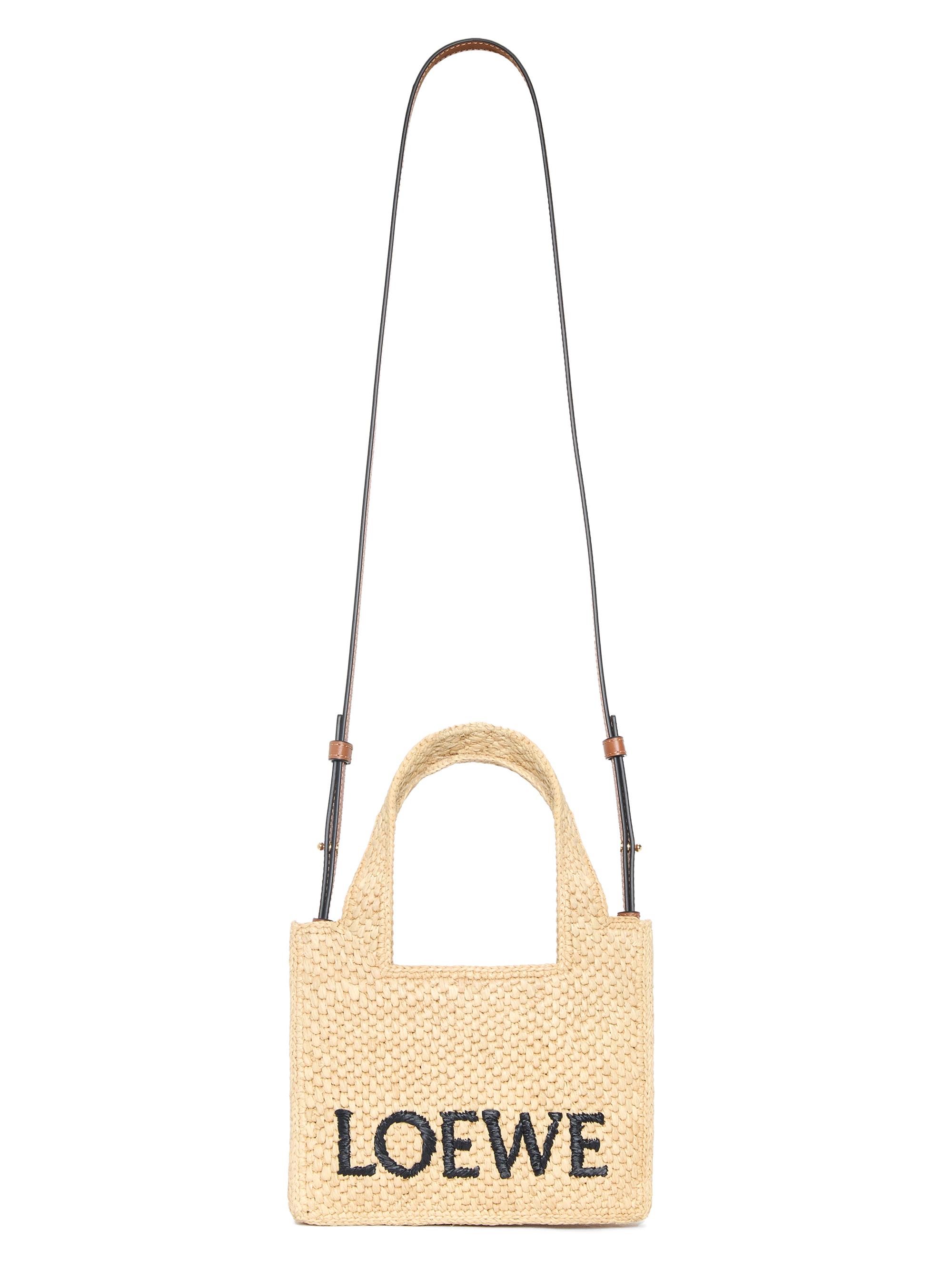 LOEWE LOEWE x Paula's Ibiza Mini Raffia Tote Bag | Saks Fifth Avenue