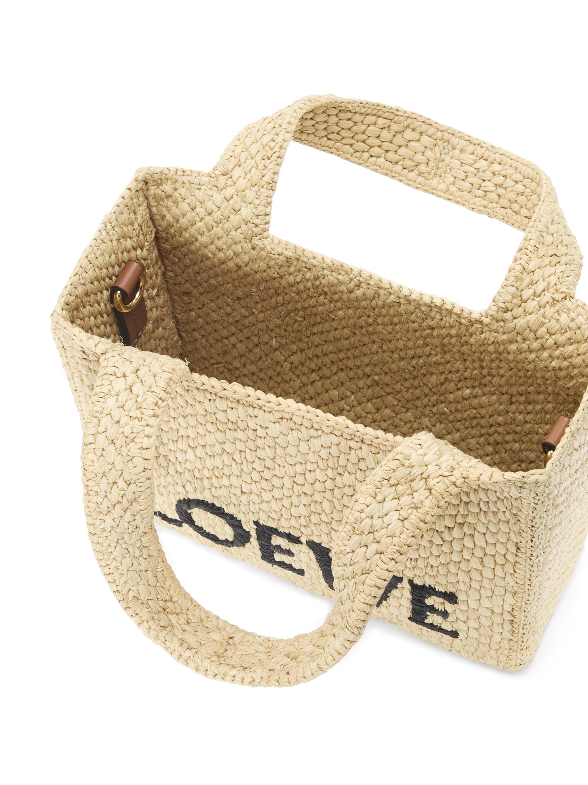 LOEWE LOEWE x Paula's Ibiza Mini Raffia Tote Bag | Saks Fifth Avenue