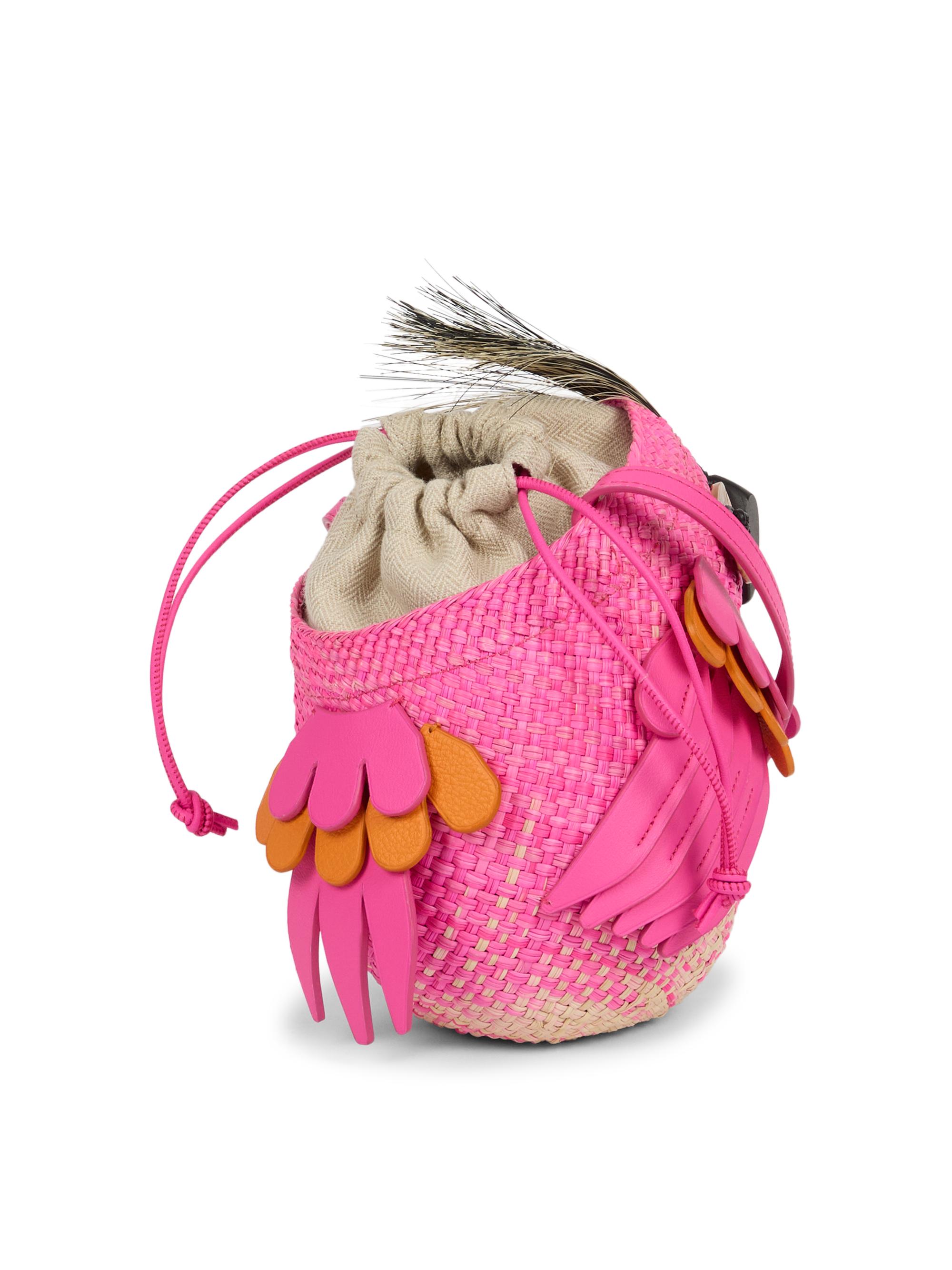 LOEWE LOEWE x Paula's Ibiza Woven Bird Bag | Saks Fifth Avenue