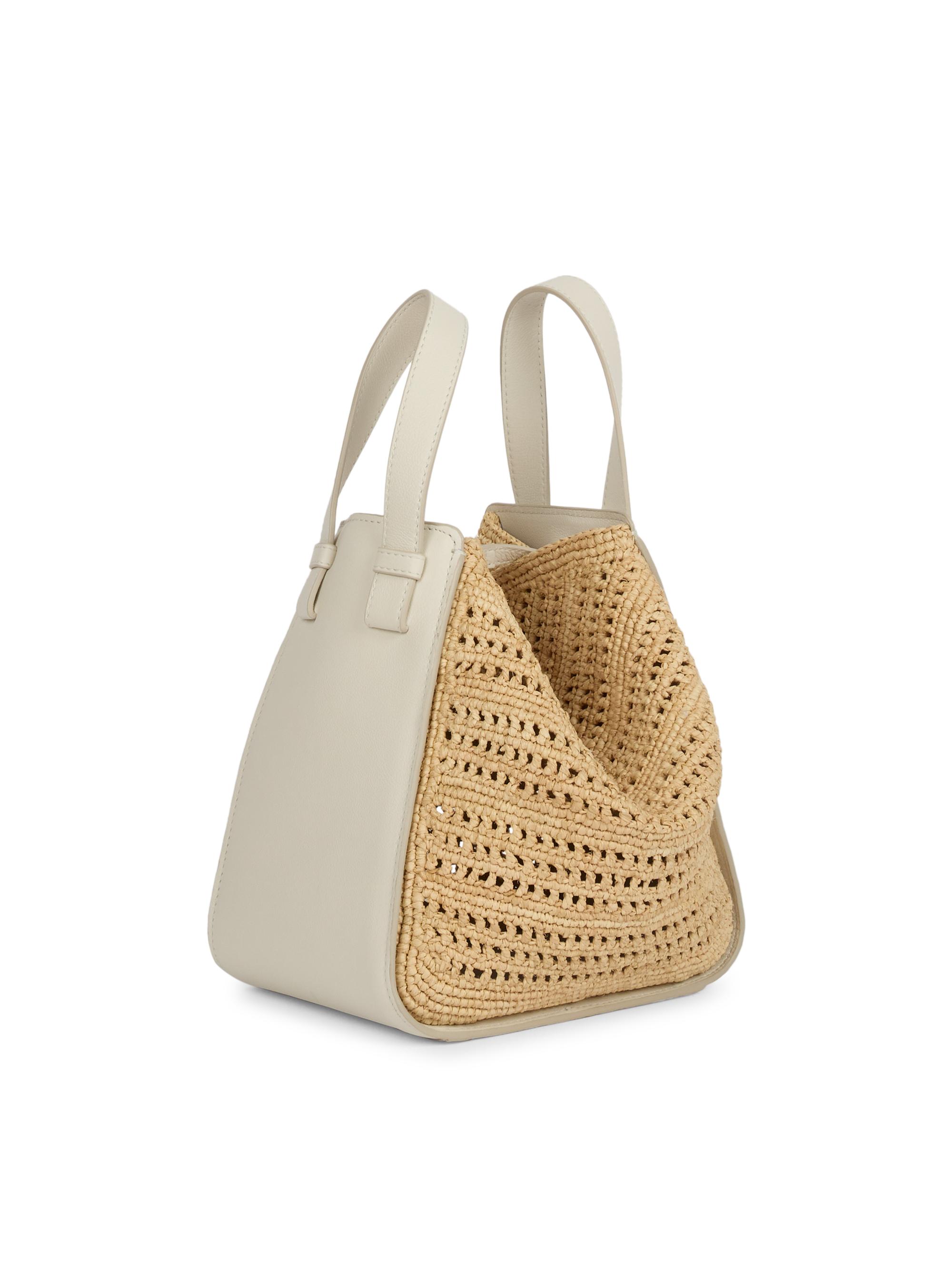 LOEWE LOEWE x Paula's Ibiza Hammock Compact Wings Raffia Tote Bag
