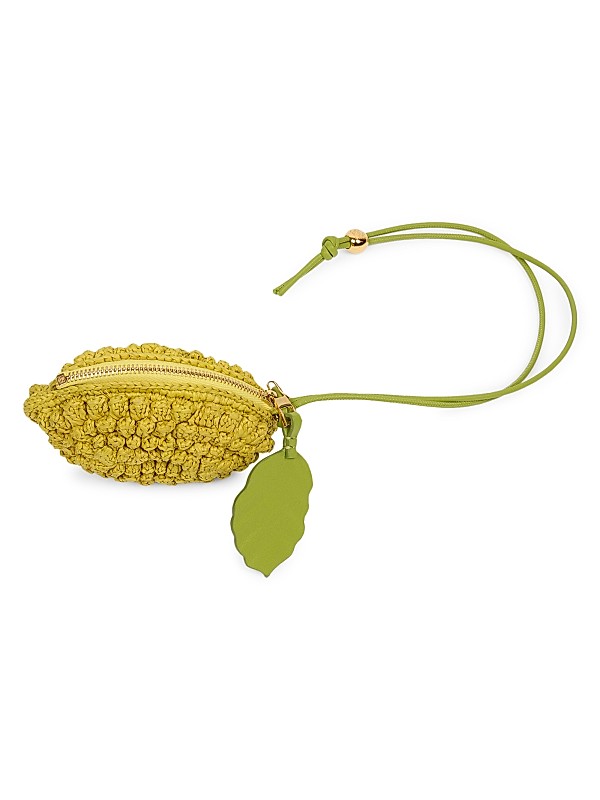 Shop LOEWE LOEWE x Paula's Ibiza 4FA Lemon Raffia Coin Case Shop LOEWE LOEWE x Paula's Ibiza 4FA Lemon Raffia Coin Case