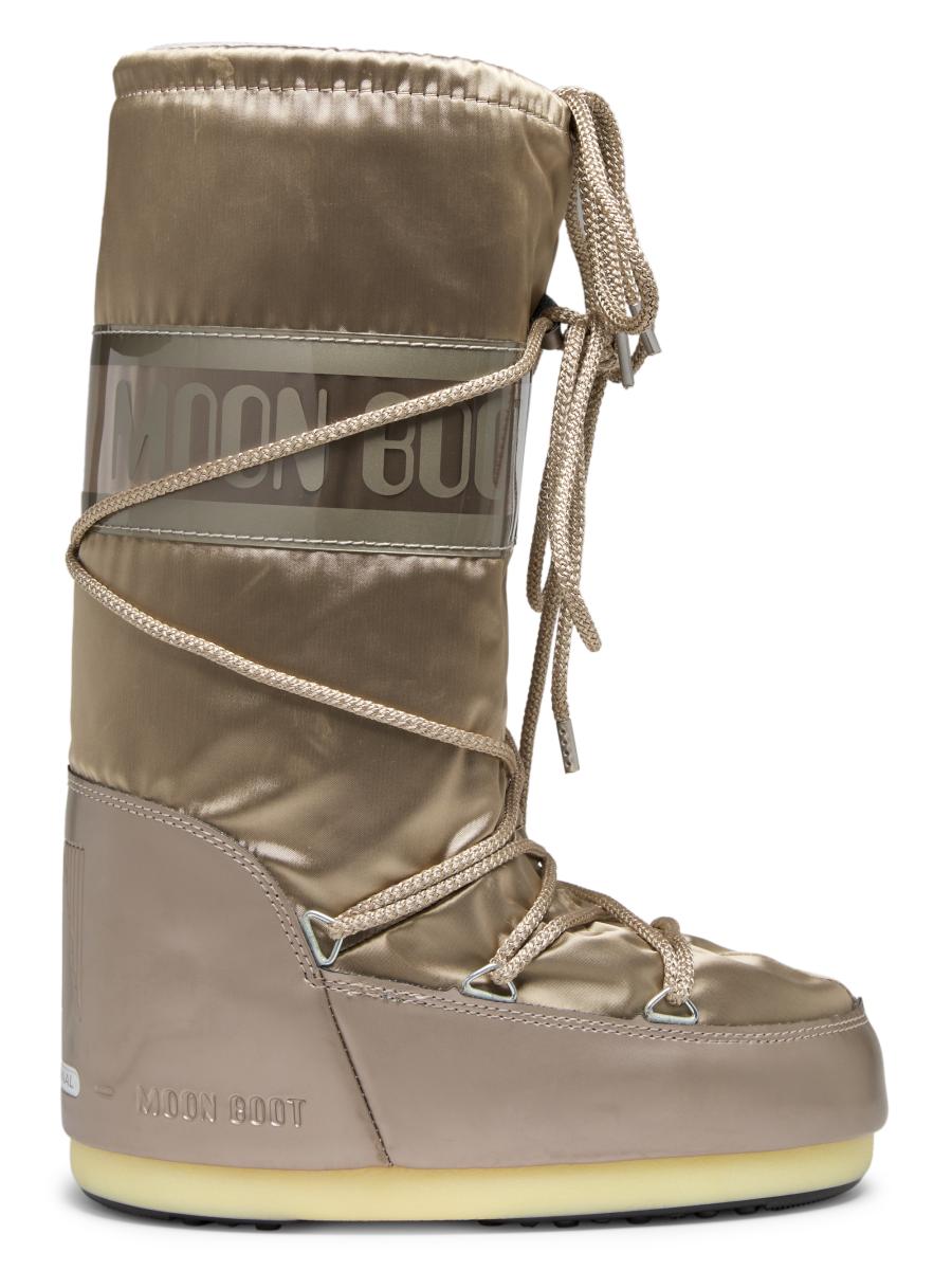Moonboot Moon Boot Nylon Khaki Men's Après-Ski Boots