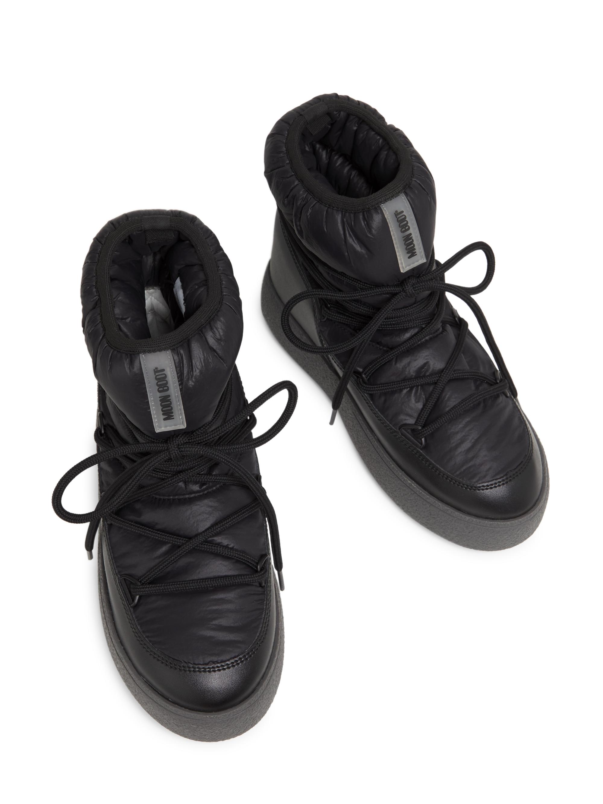 Moon Boot - Ltrack Low Nylon WP - Boots - Black - Men\'s - 9 Men main image 4