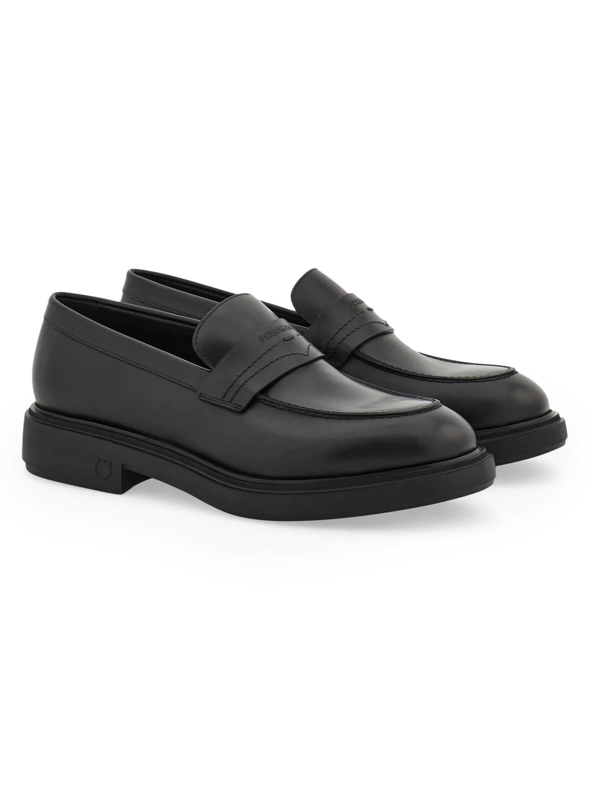 FERRAGAMO Caligola Leather Loafers | Saks Fifth Avenue display picture 1