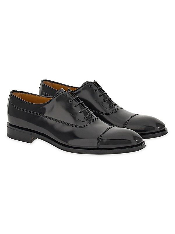 Shop FERRAGAMO Fermin Leather Lace-Up Shoes | Saks Fifth Avenue Shop FERRAGAMO Fermin Leather Lace-Up Shoes | Saks Fifth Avenue