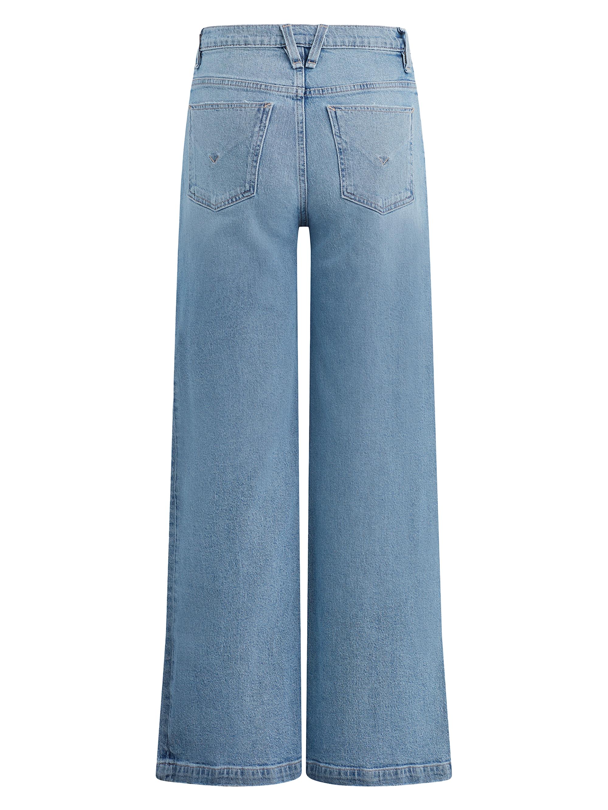 Hudson Jeans James Wide-Leg Split-Hem Jeans | Saks Fifth Avenue