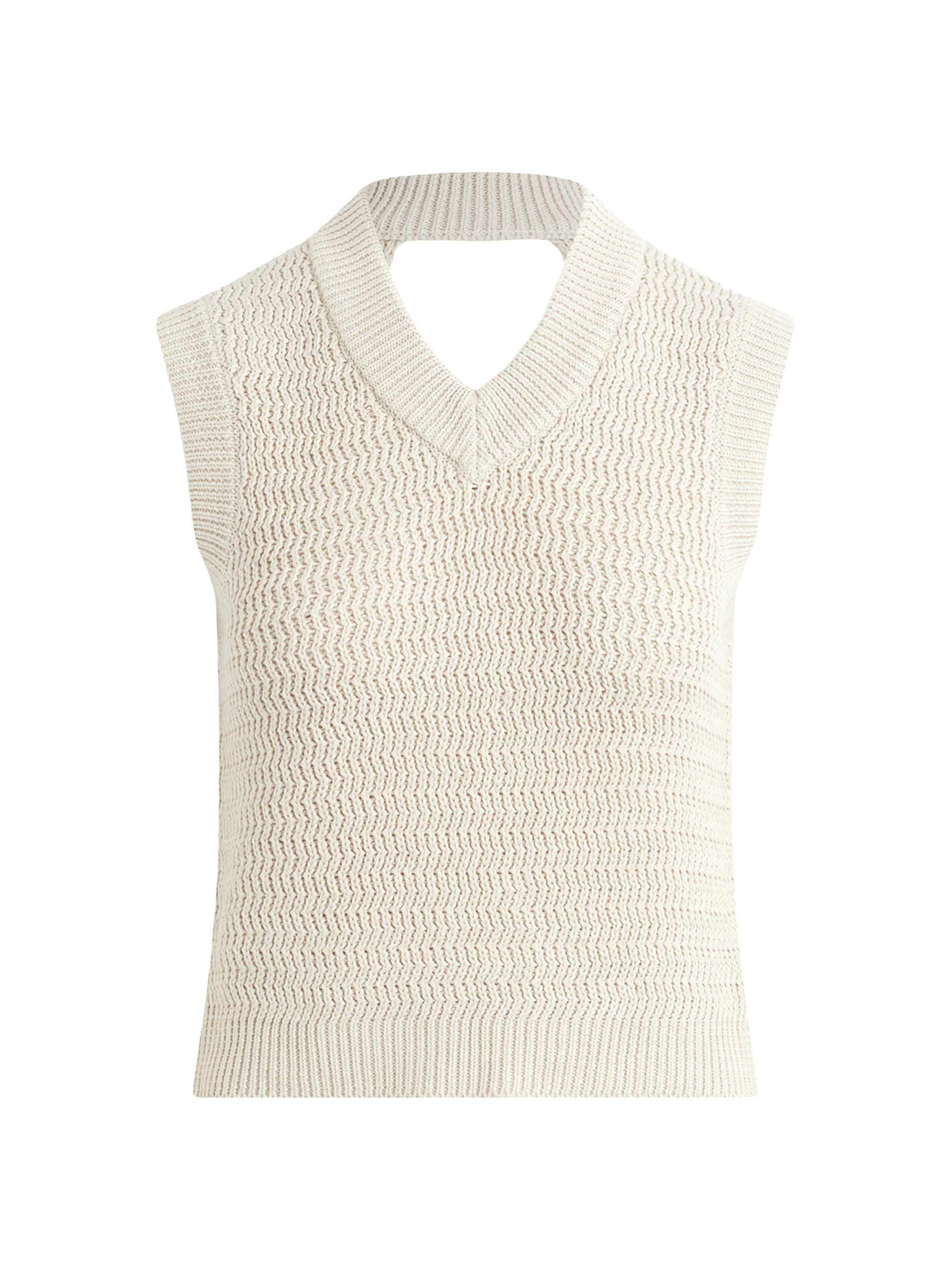 Hudson Jeans Women's Twist-Back Sleeveless Sweater -